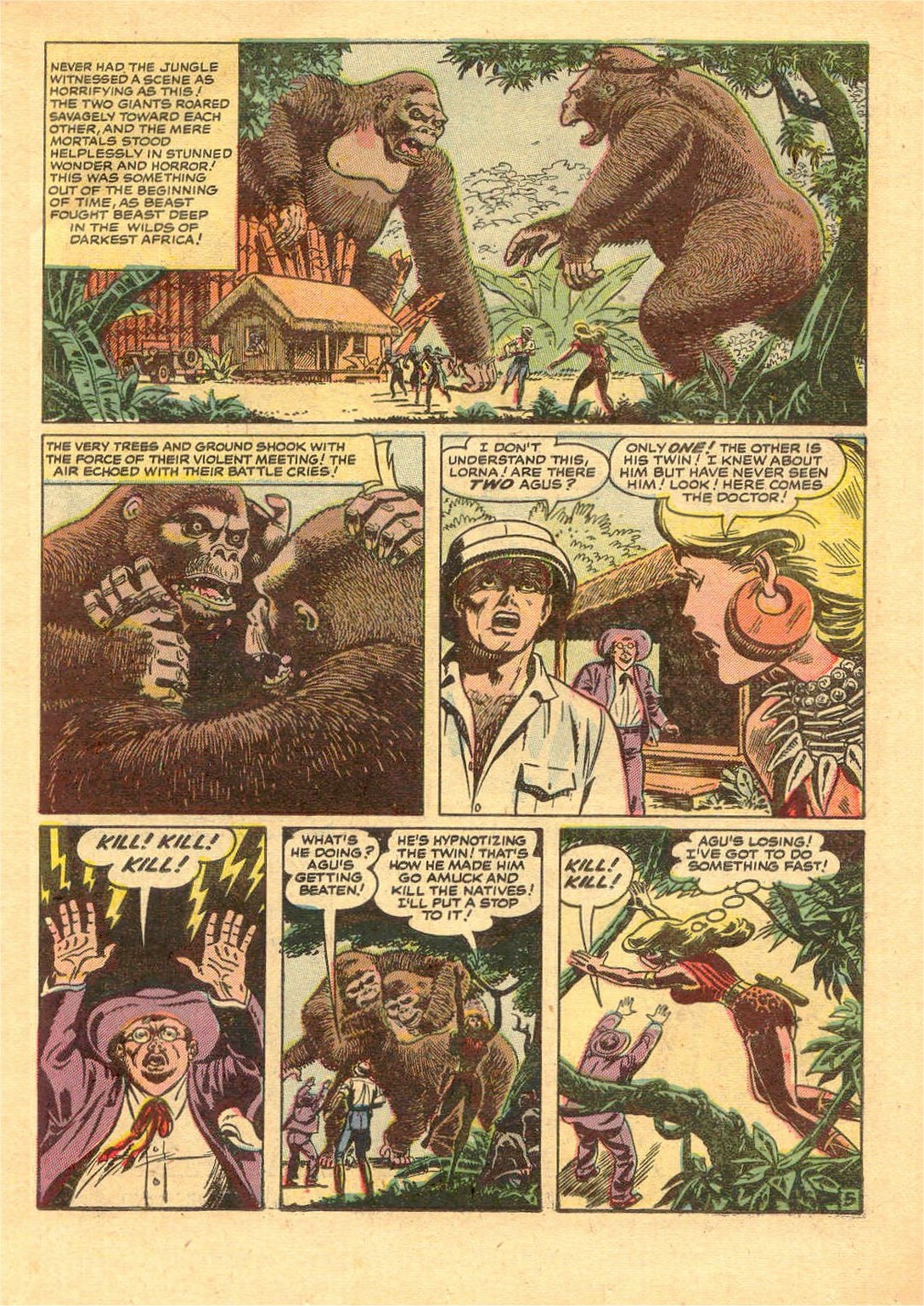 Read online Lorna, The Jungle Girl comic -  Issue #9 - 15