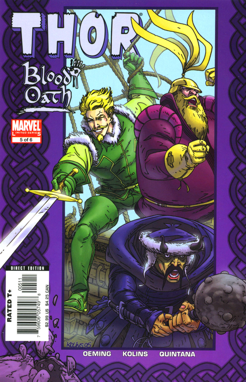 Read online Thor: Blood Oath comic -  Issue #5 - 1