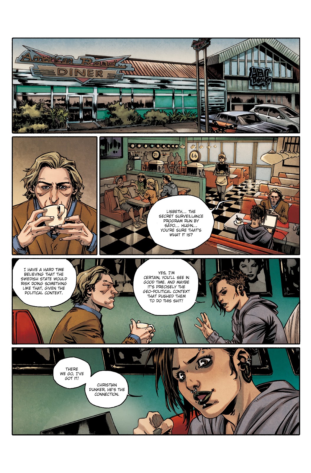Millennium: The Girl Who Danced With Death issue 2 - Page 27