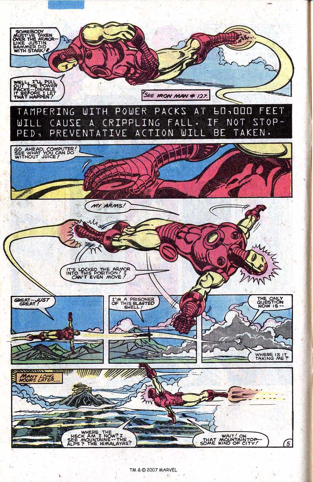 Read online Iron Man Annual comic -  Issue #6 - 8