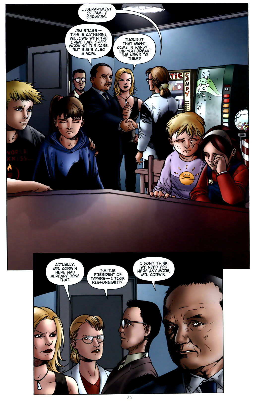 Read online CSI: Crime Scene Investigation: Demon House comic -  Issue #3 - 18