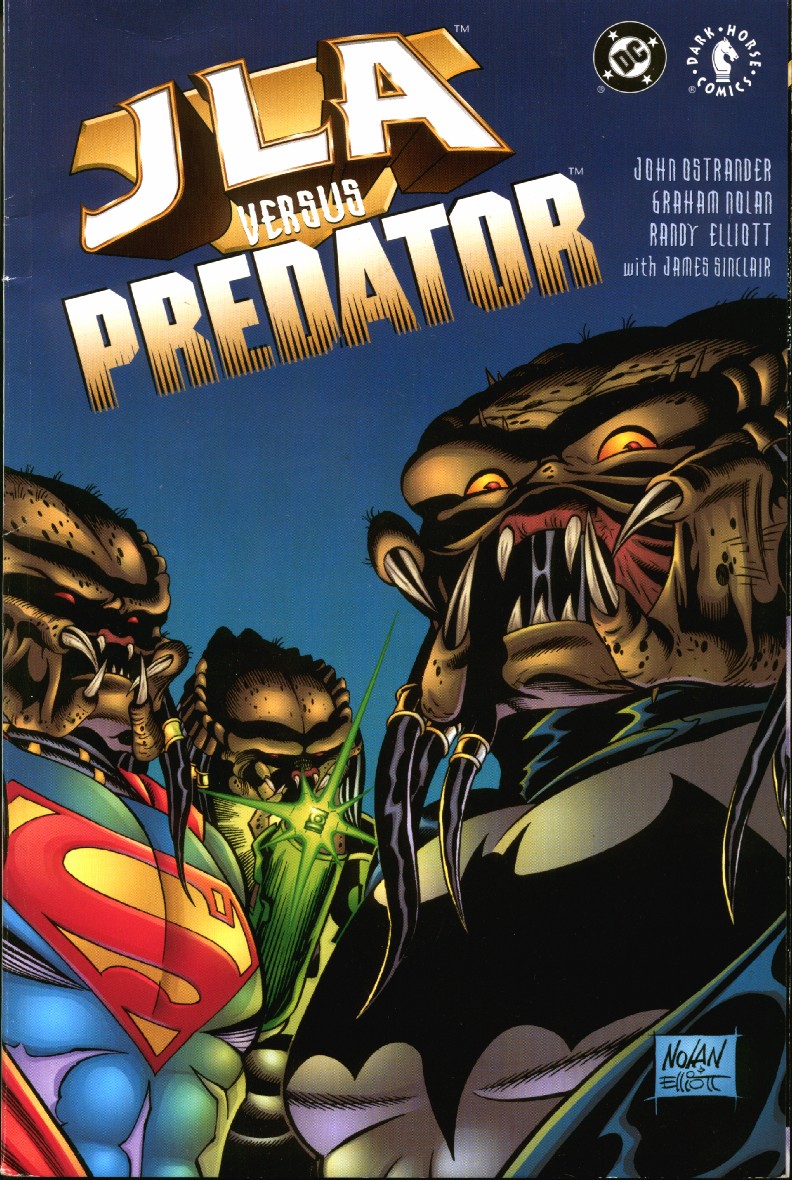 Read online JLA Versus Predator comic -  Issue # Full - 1