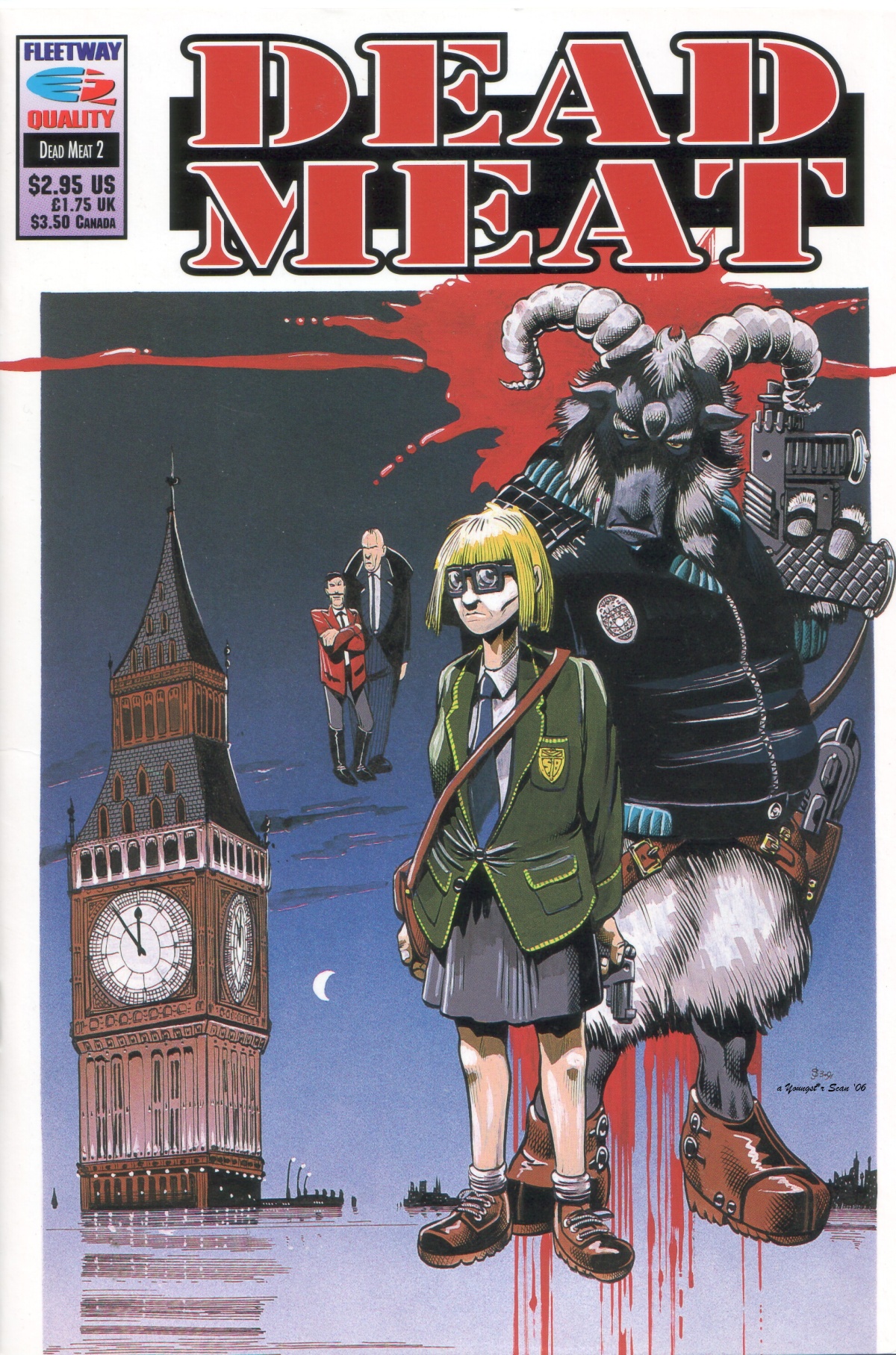 Read online Dead Meat comic -  Issue #2 - 1