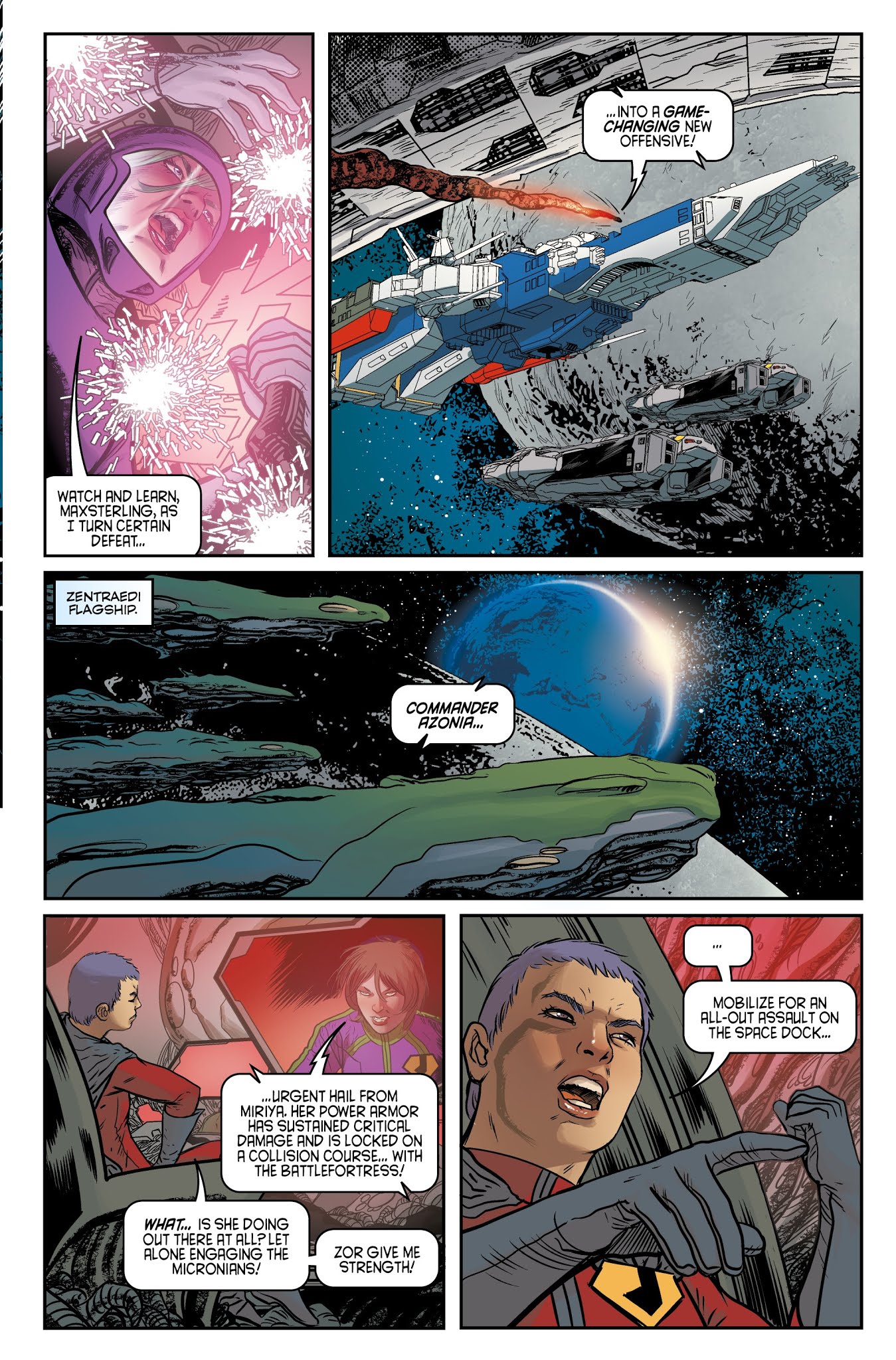 Read online Robotech (2017) comic -  Issue #15 - 22