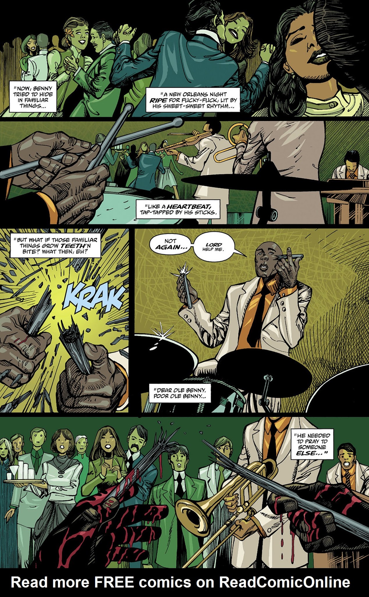 Read online Dominique Laveau: Voodoo Child comic -  Issue #6 - 8