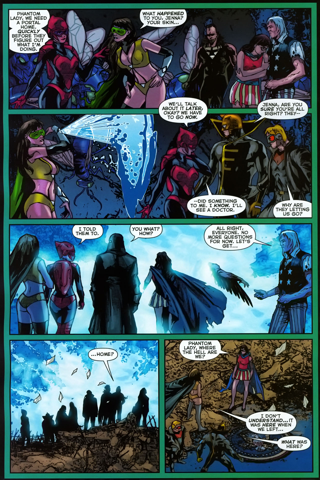 Read online Uncle Sam and the Freedom Fighters (2007) comic -  Issue #1 - 8