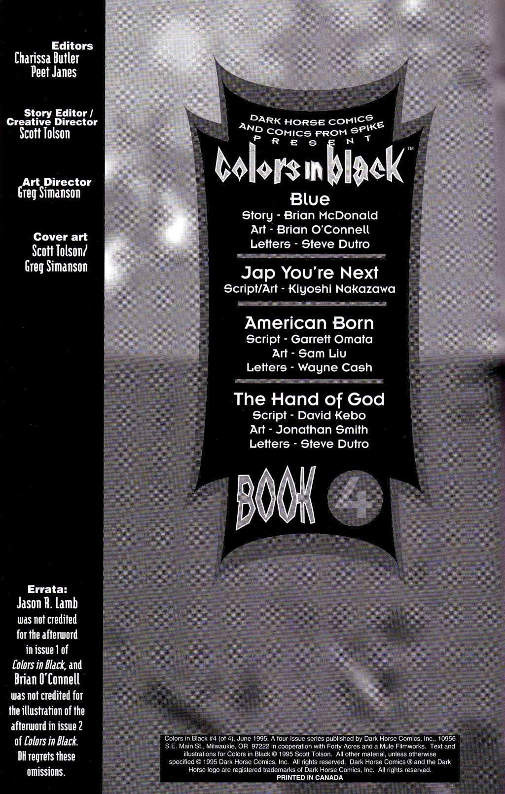 Read online Colors in Black comic -  Issue #4 - 2
