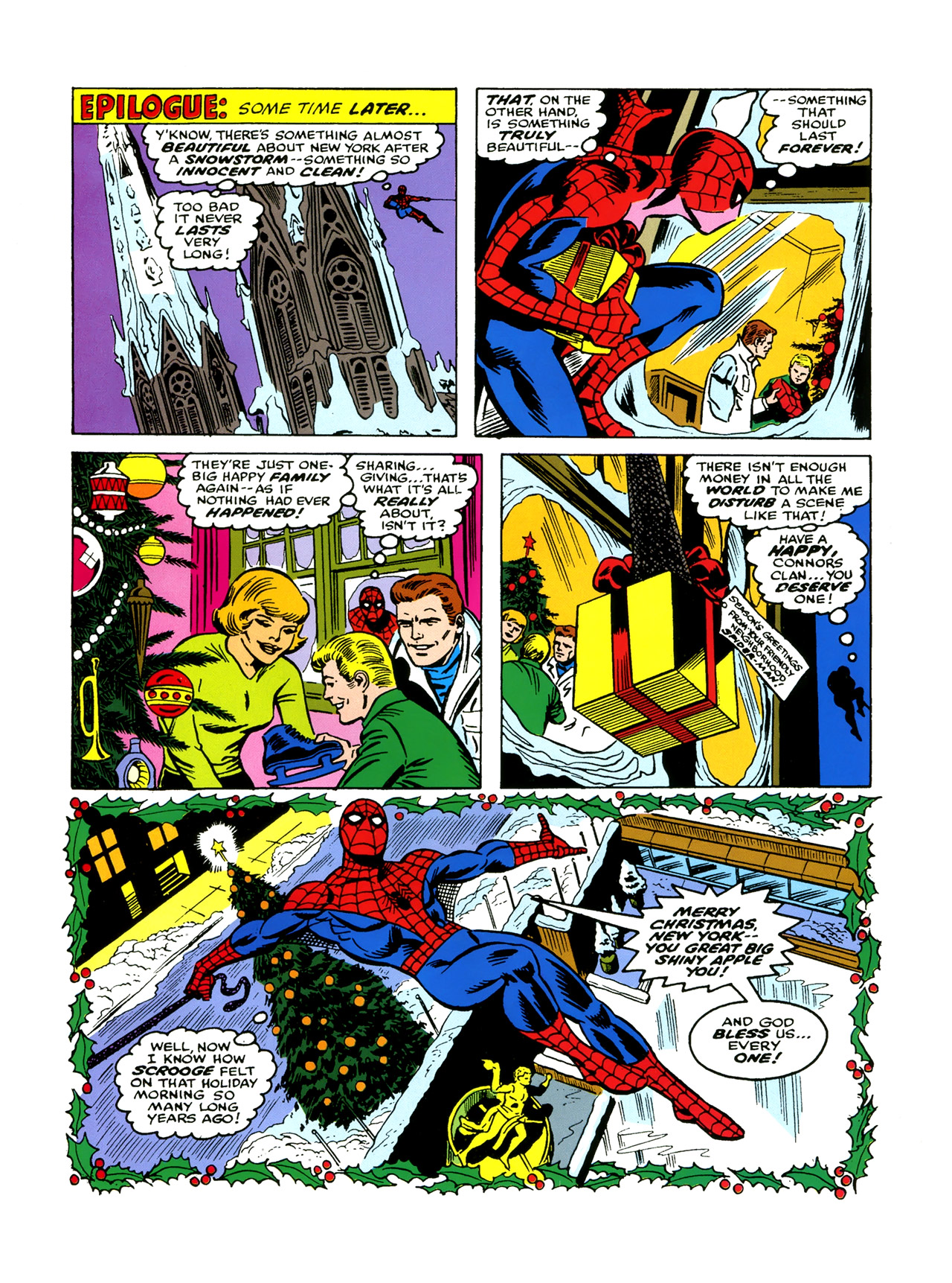 Read online Marvel Holiday Spectacular Magazine comic -  Issue # TPB - 92