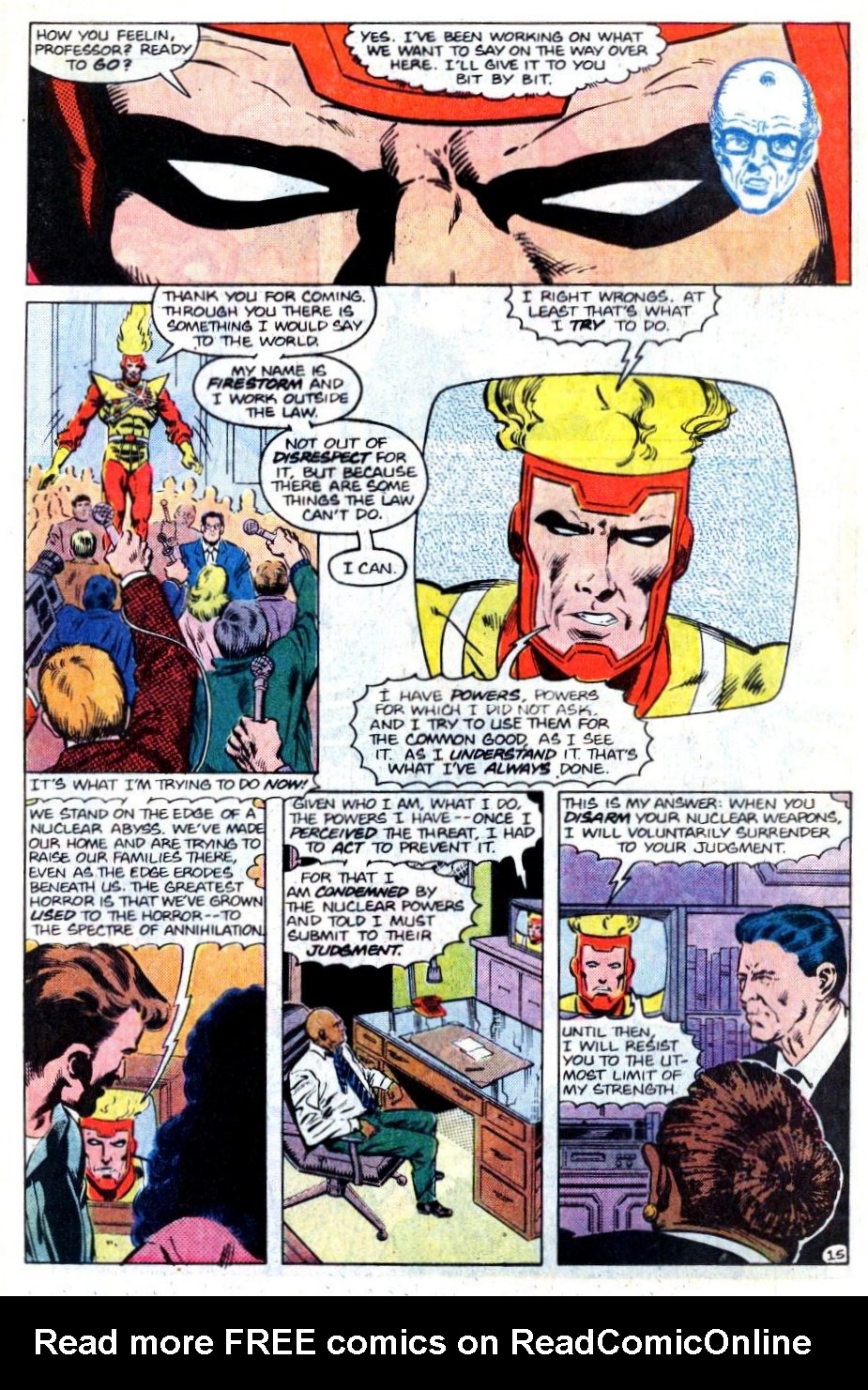 The Fury of Firestorm Issue #64 #68 - English 16