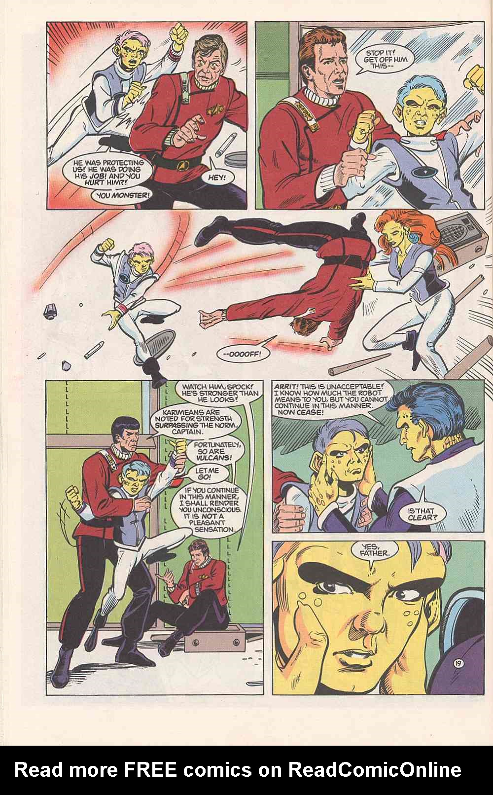 Read online Star Trek (1989) comic -  Issue #13 - 23