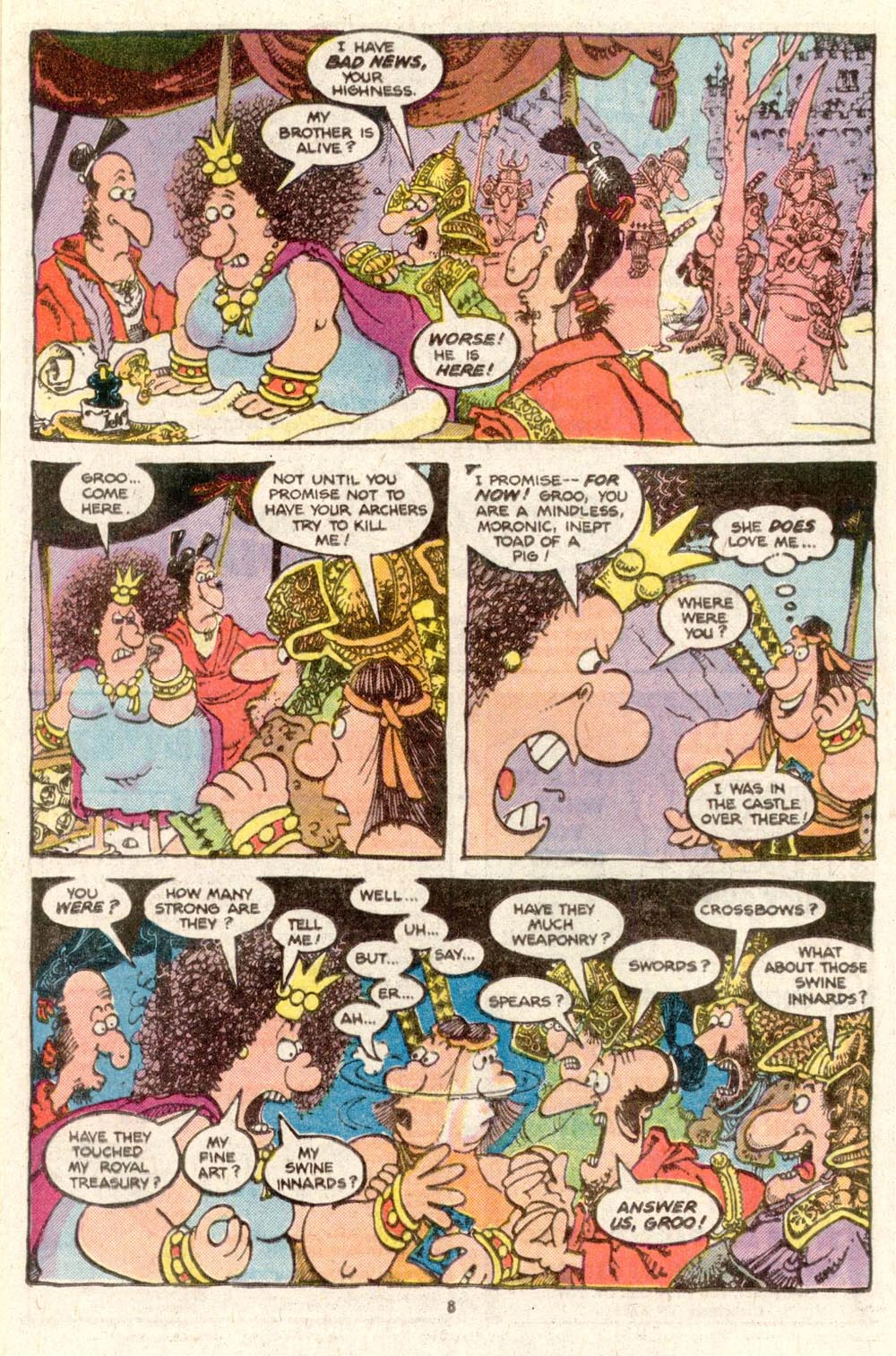 Read online Sergio Aragonés Groo the Wanderer comic -  Issue #19 - 8