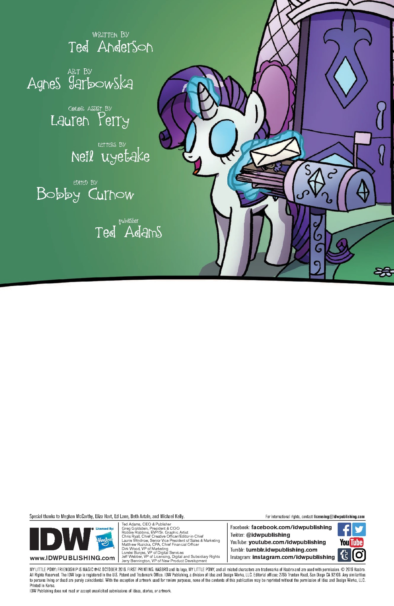 Read online My Little Pony: Friendship is Magic comic -  Issue #47 - 2