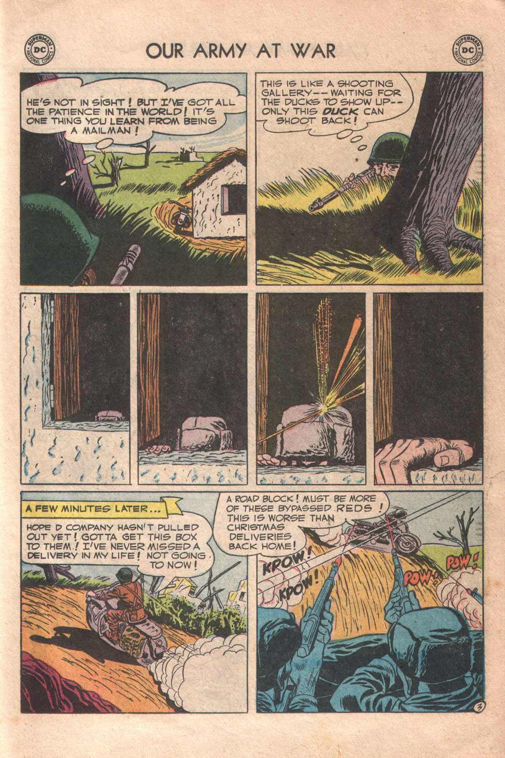 Read online Our Army at War (1952) comic -  Issue #4 - 23