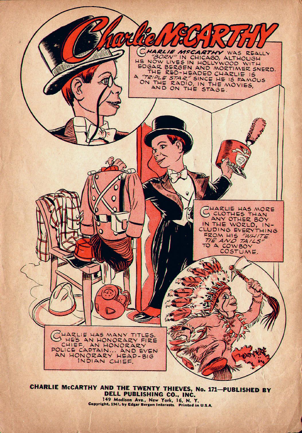 Read online Four Color Comics comic -  Issue #171 - 2