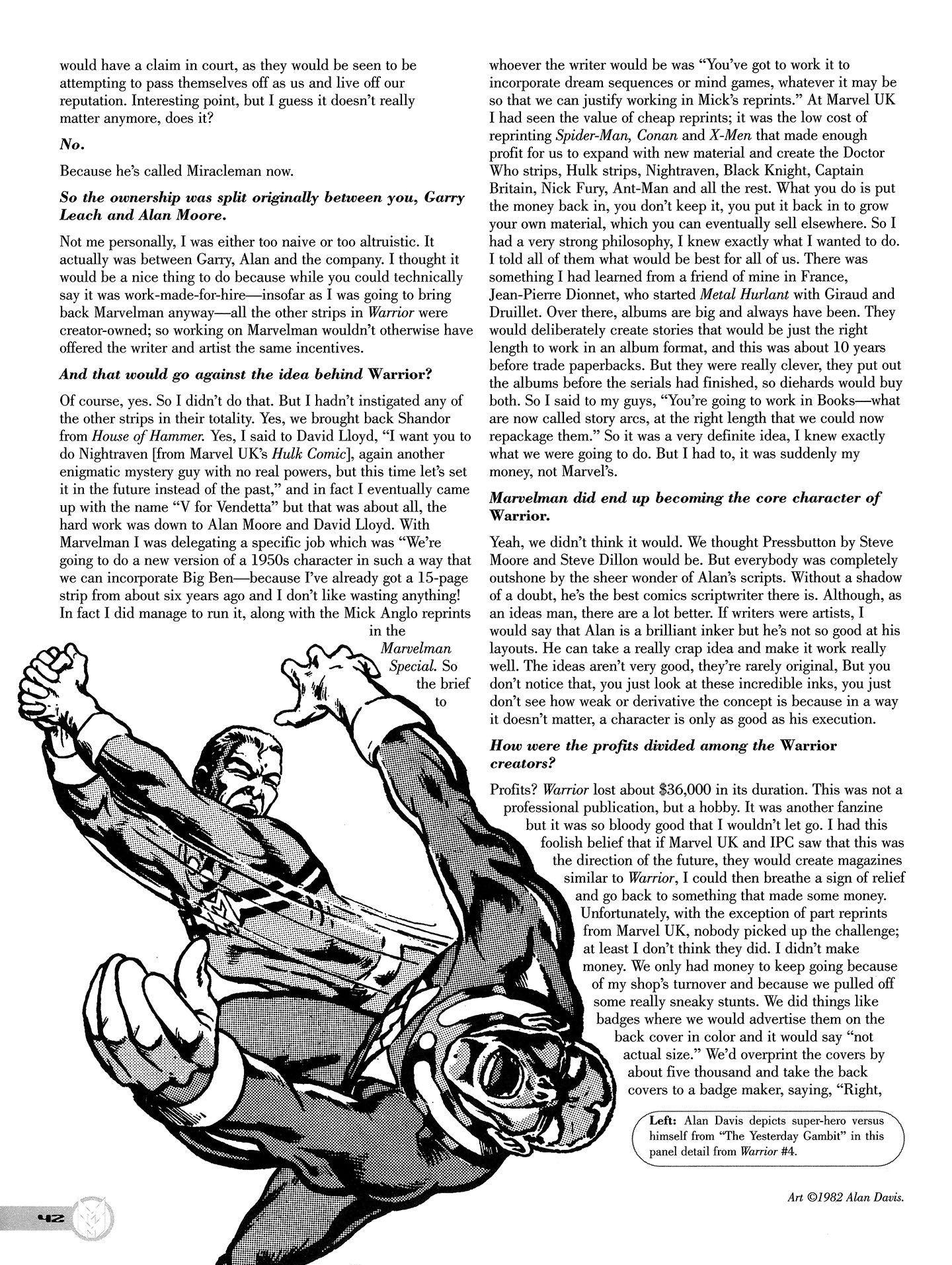 Read online Kimota!: The Miracleman Companion comic -  Issue # Full - 43