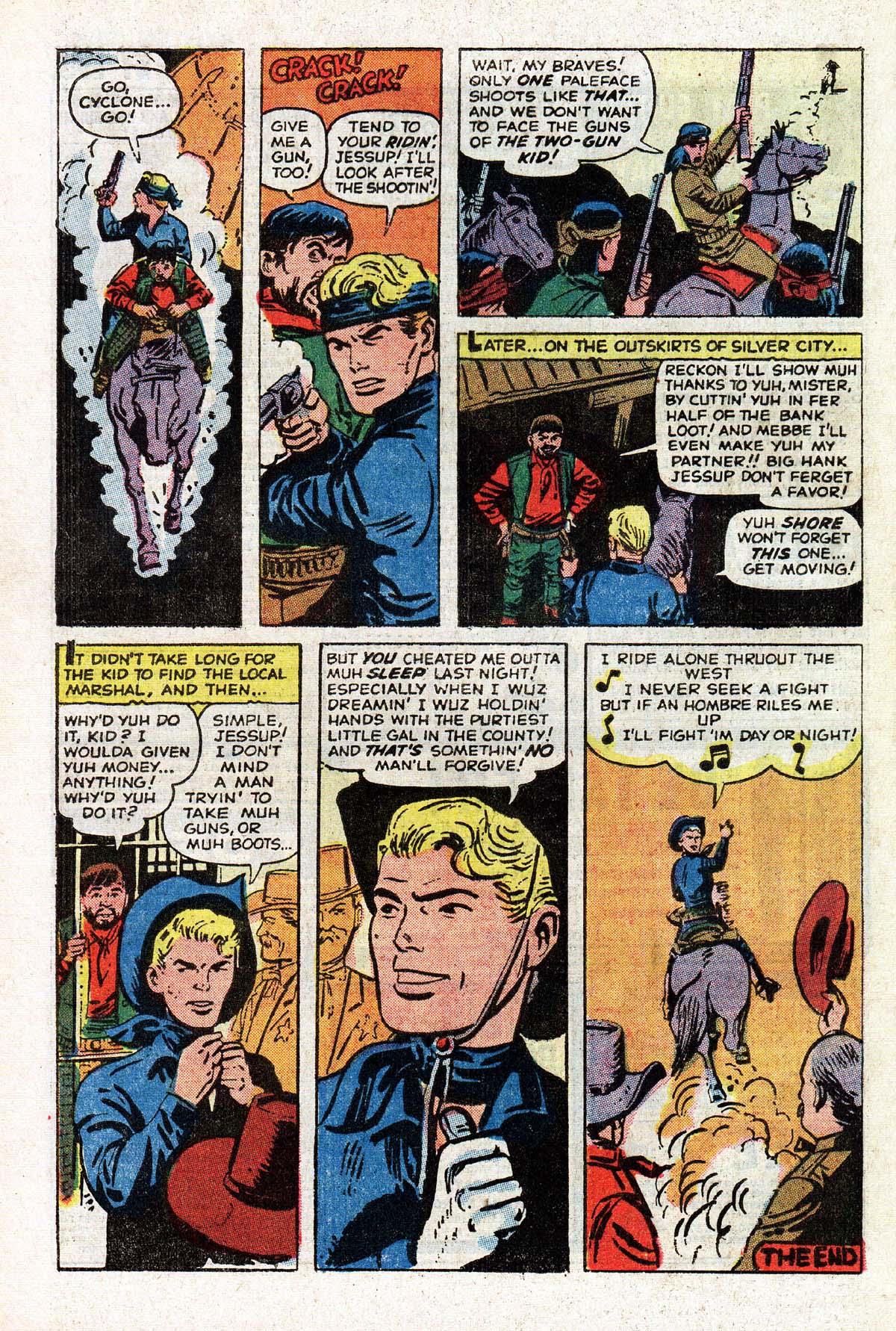 Read online The Mighty Marvel Western comic -  Issue #22 - 21