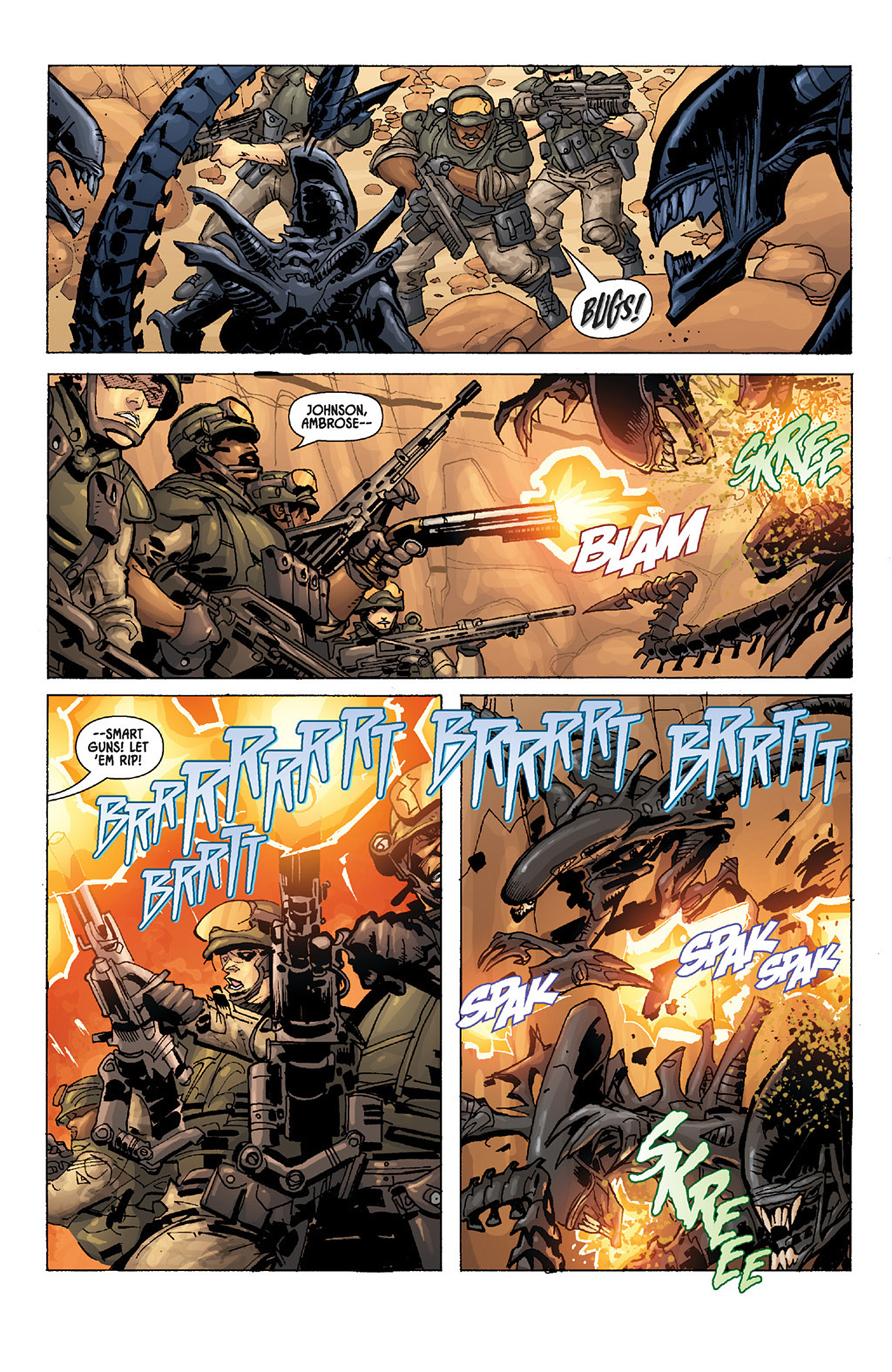 Read online Aliens vs. Predator: Three World War comic -  Issue #3 - 15