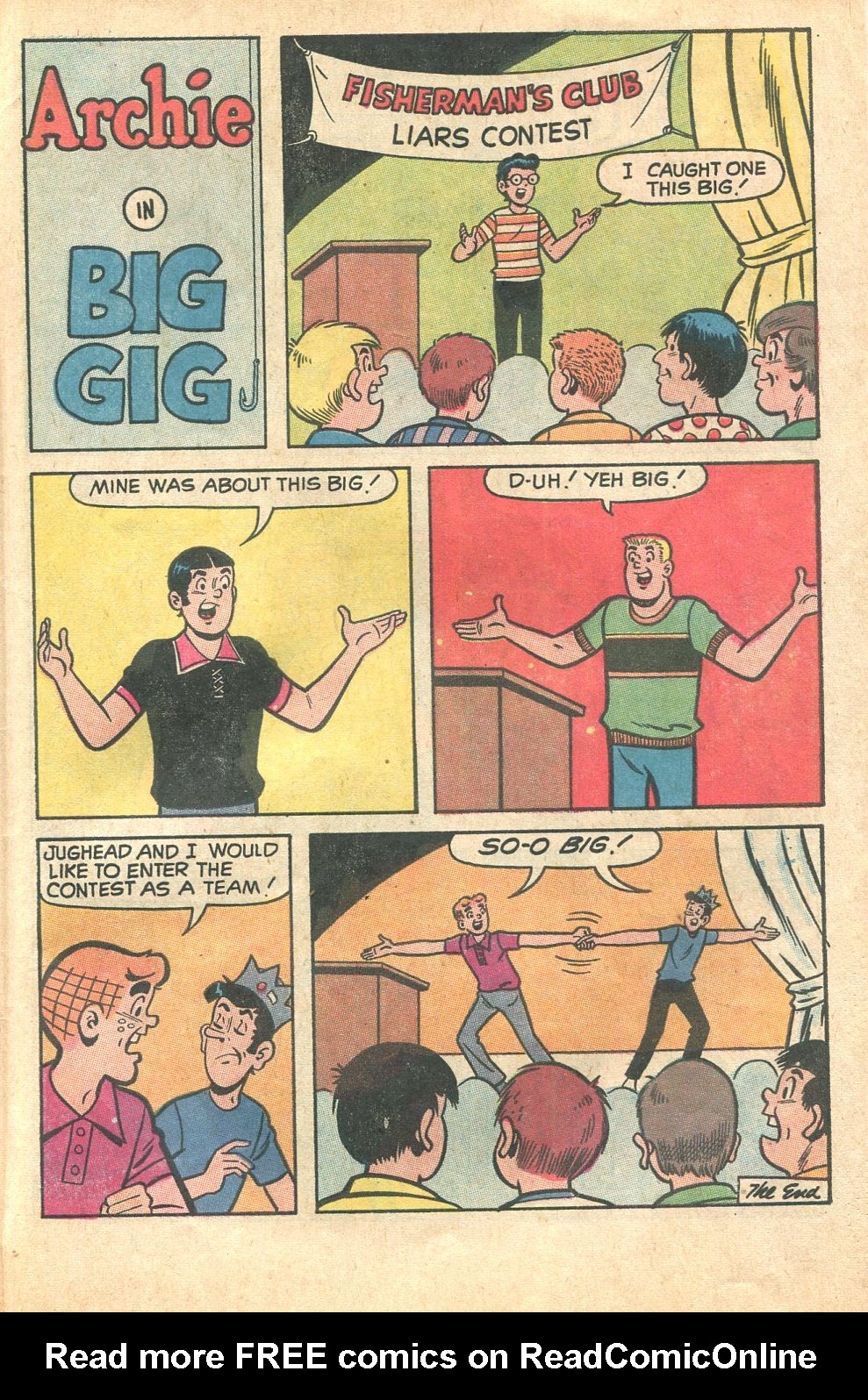 Read online Archie's Joke Book Magazine comic -  Issue #152 - 31