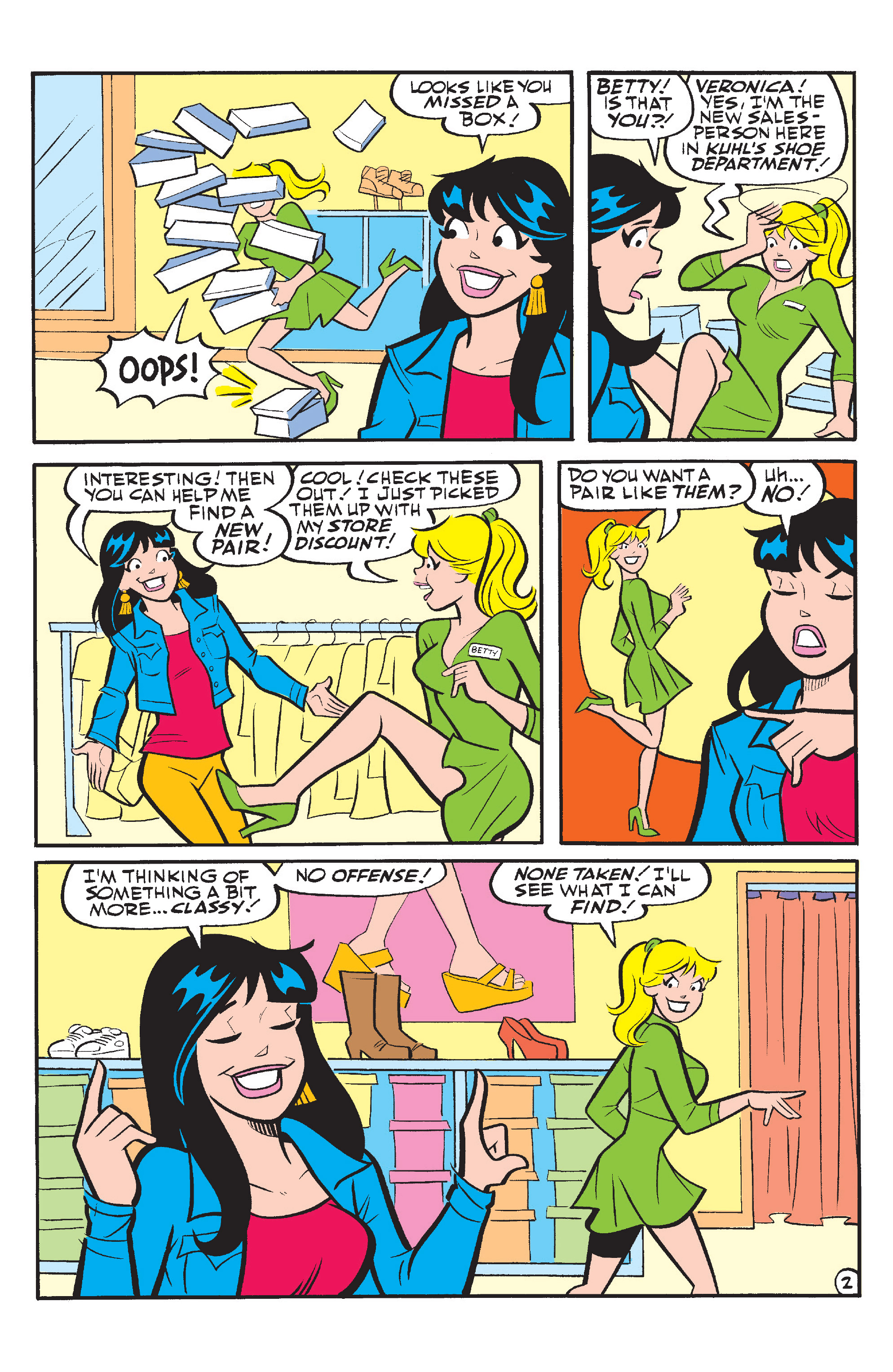 Read online Betty & Veronica Best Friends Forever: At Movies comic -  Issue #4 - 14