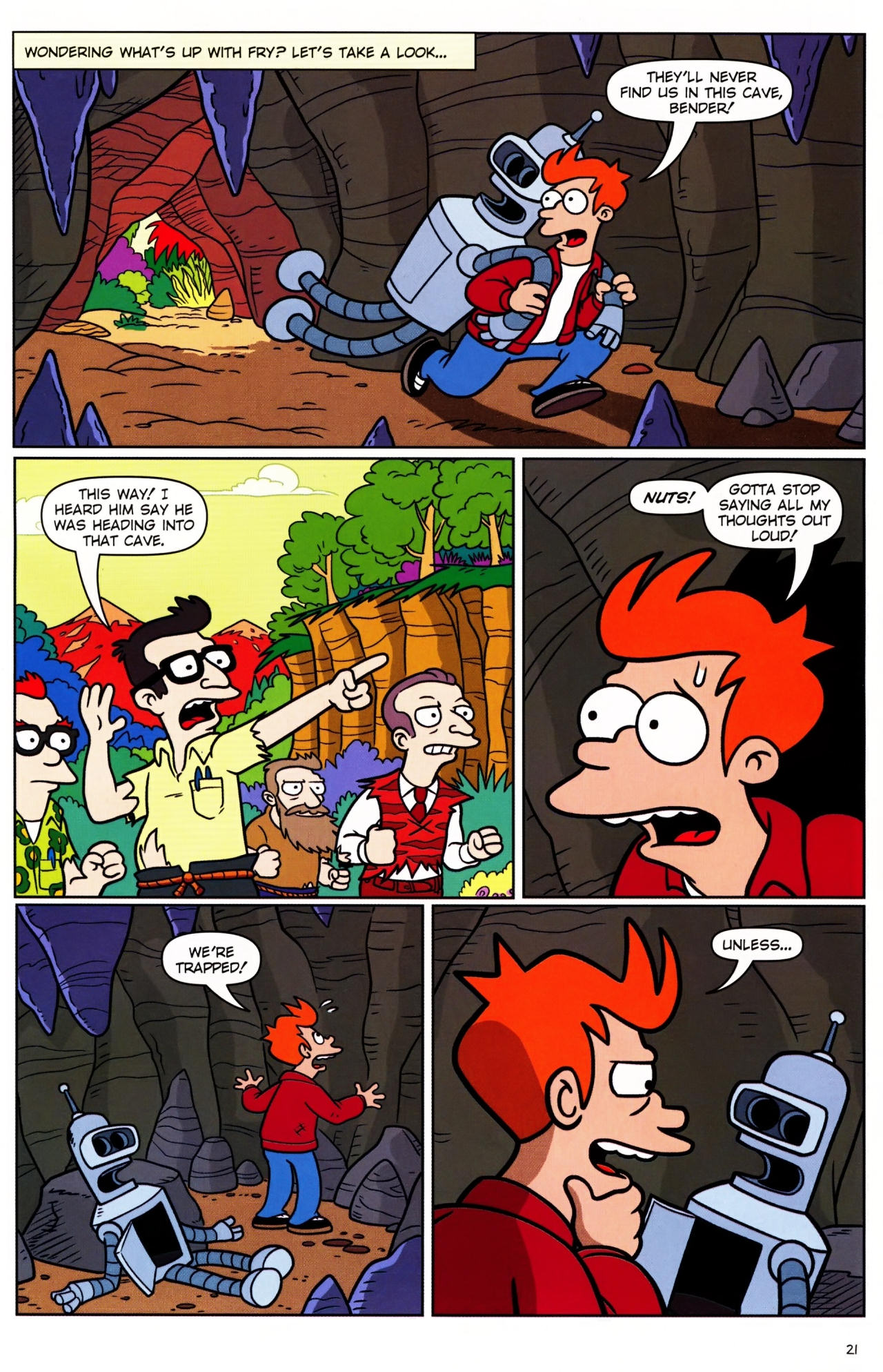 Read online Futurama Comics comic -  Issue #38 - 16