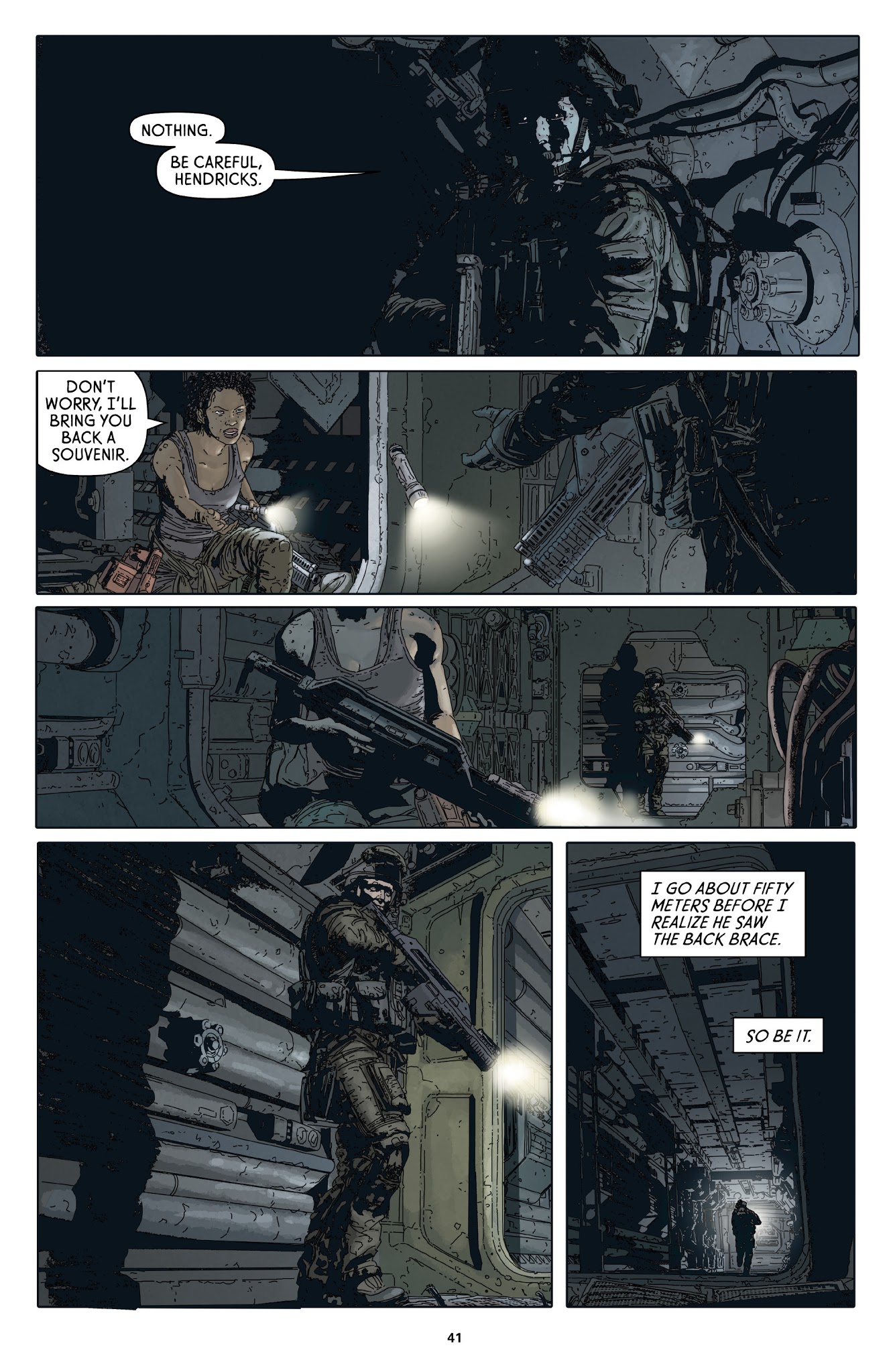 Read online Aliens: Defiance comic -  Issue # _TPB 1 - 40
