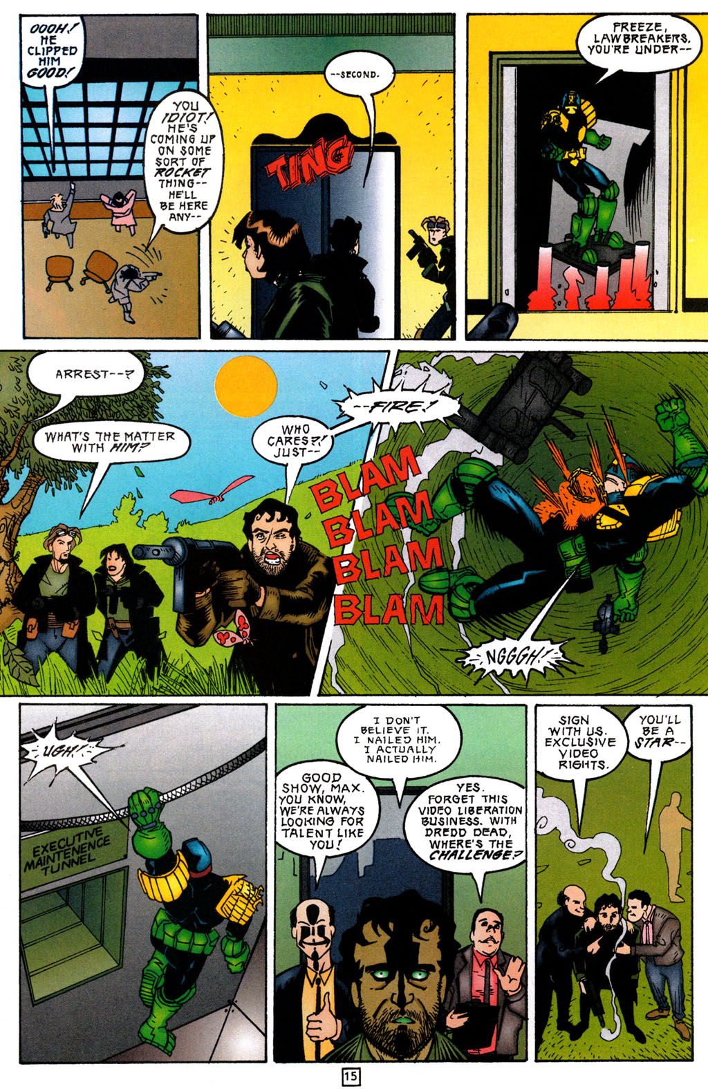 Read online Judge Dredd (1994) comic -  Issue #3 - 16