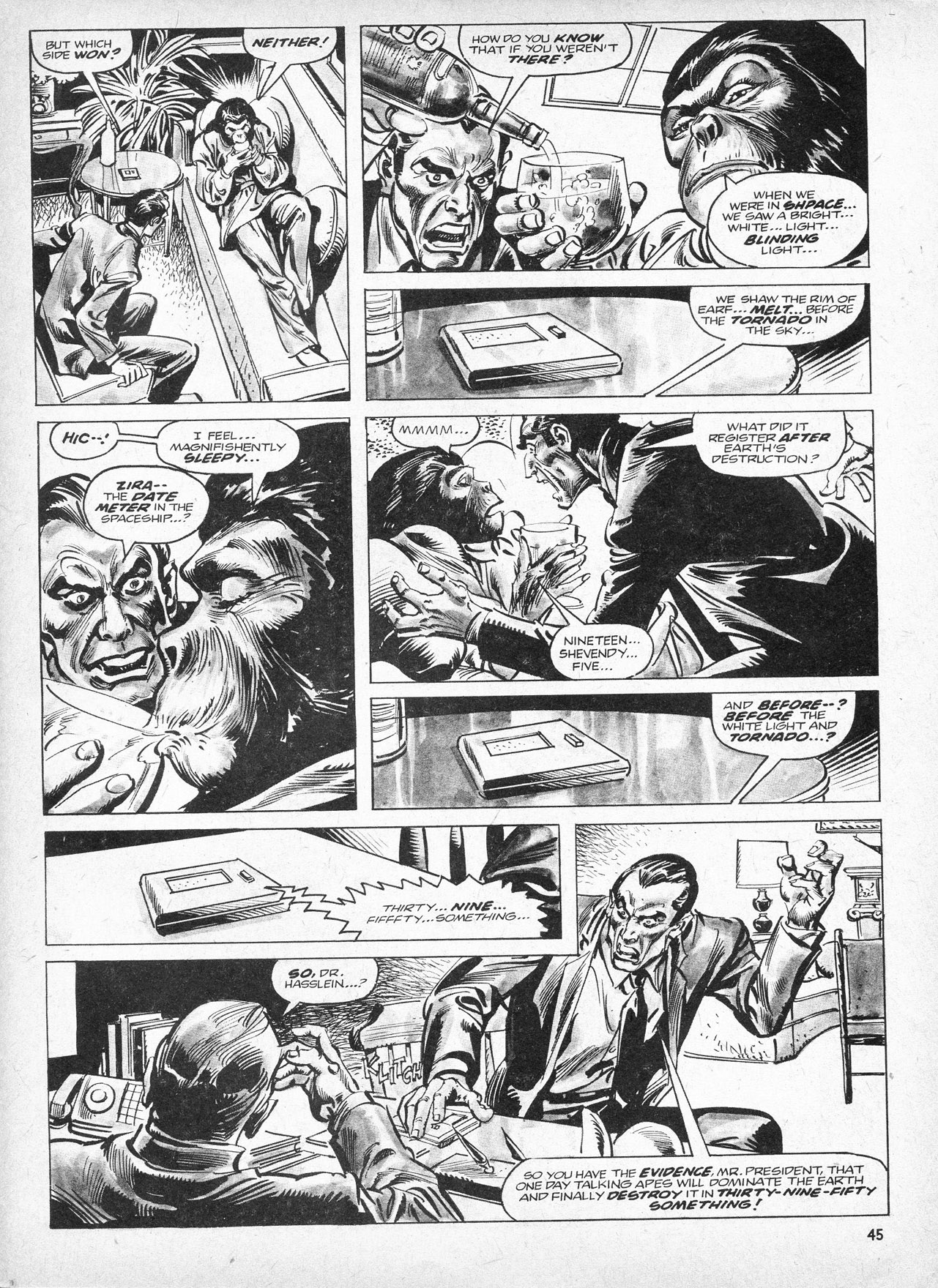 Read online Planet of the Apes comic -  Issue #14 - 45