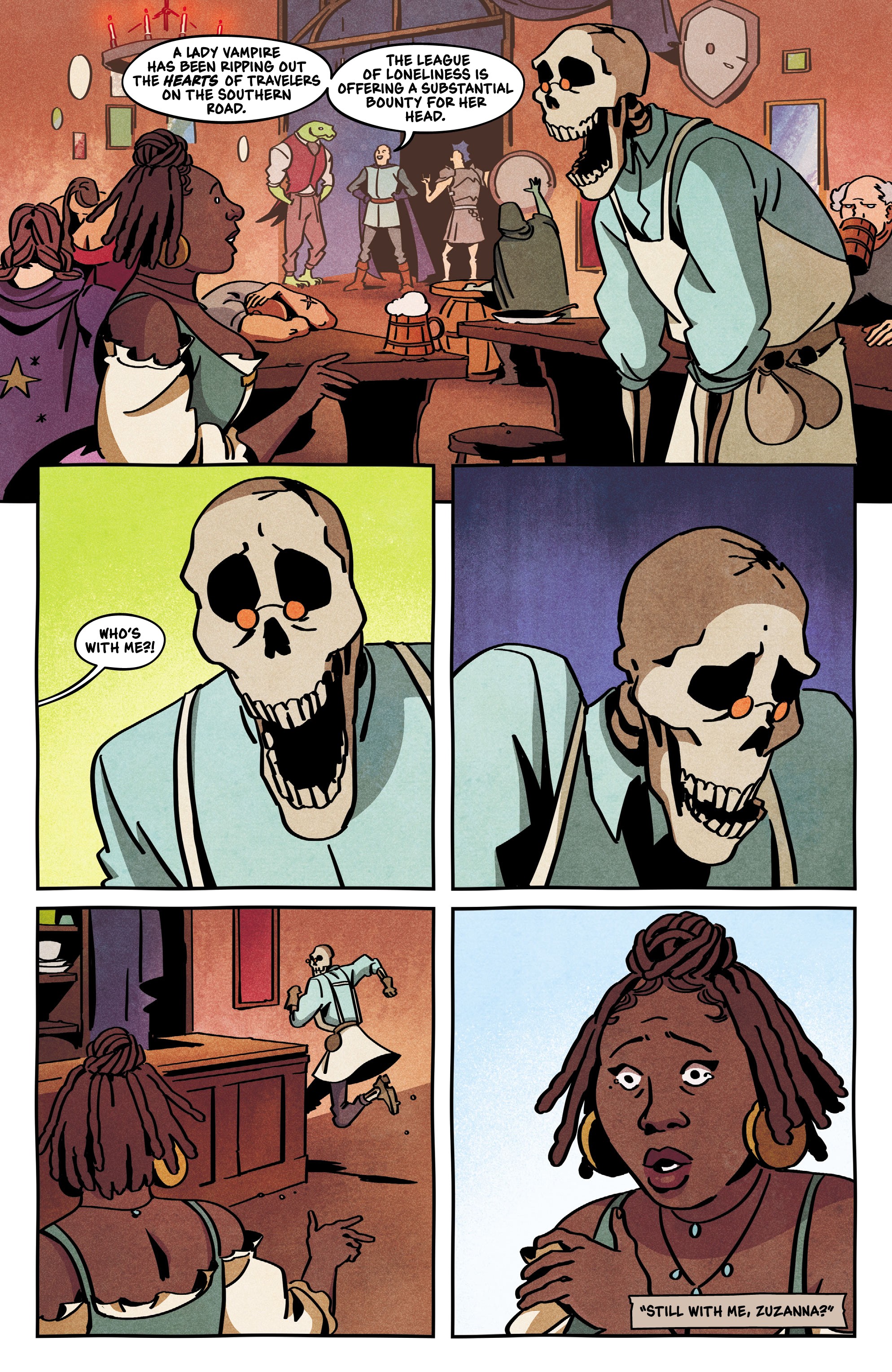 Read online Quests Aside comic -  Issue #3 - 10