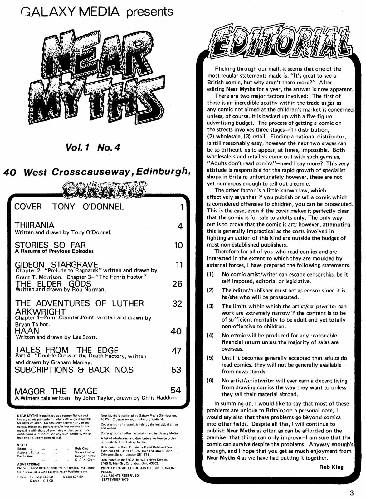 Read online Near Myths comic -  Issue #4 - 3