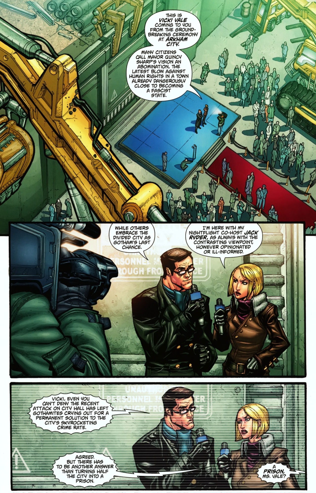 Read online Batman: Arkham City comic -  Issue #2 - 2