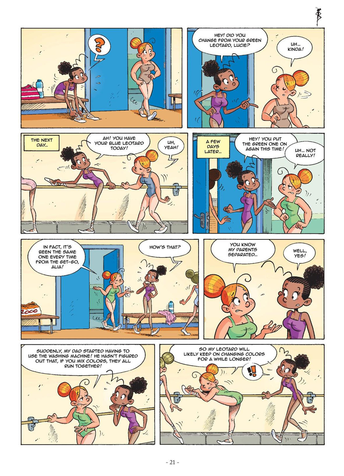 Read online Dance Class comic -  Issue #3 - 23