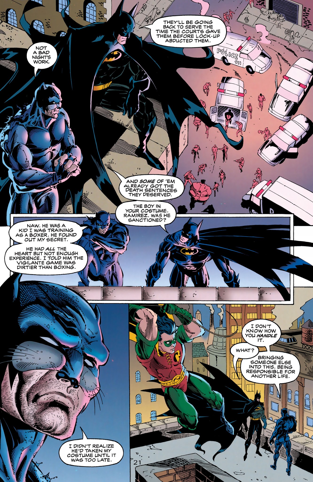 Read online Batman/Wildcat (2017) comic -  Issue # TPB - 75