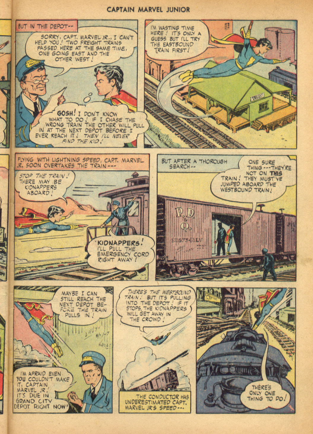 Read online Captain Marvel, Jr. comic -  Issue #49 - 43