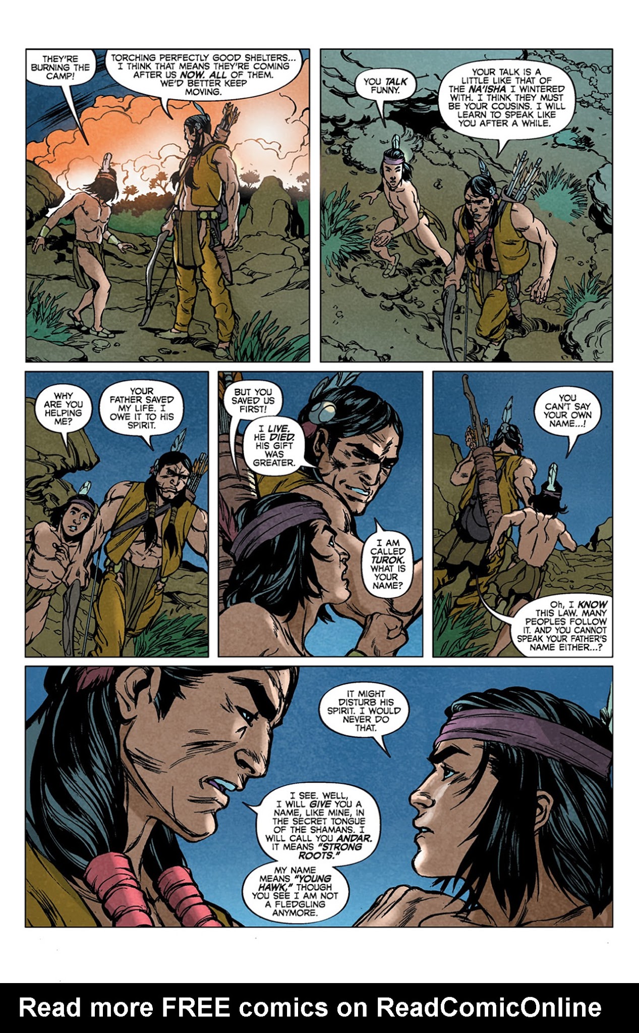 Read online Turok, Son of Stone (2010) comic -  Issue #1 - 6