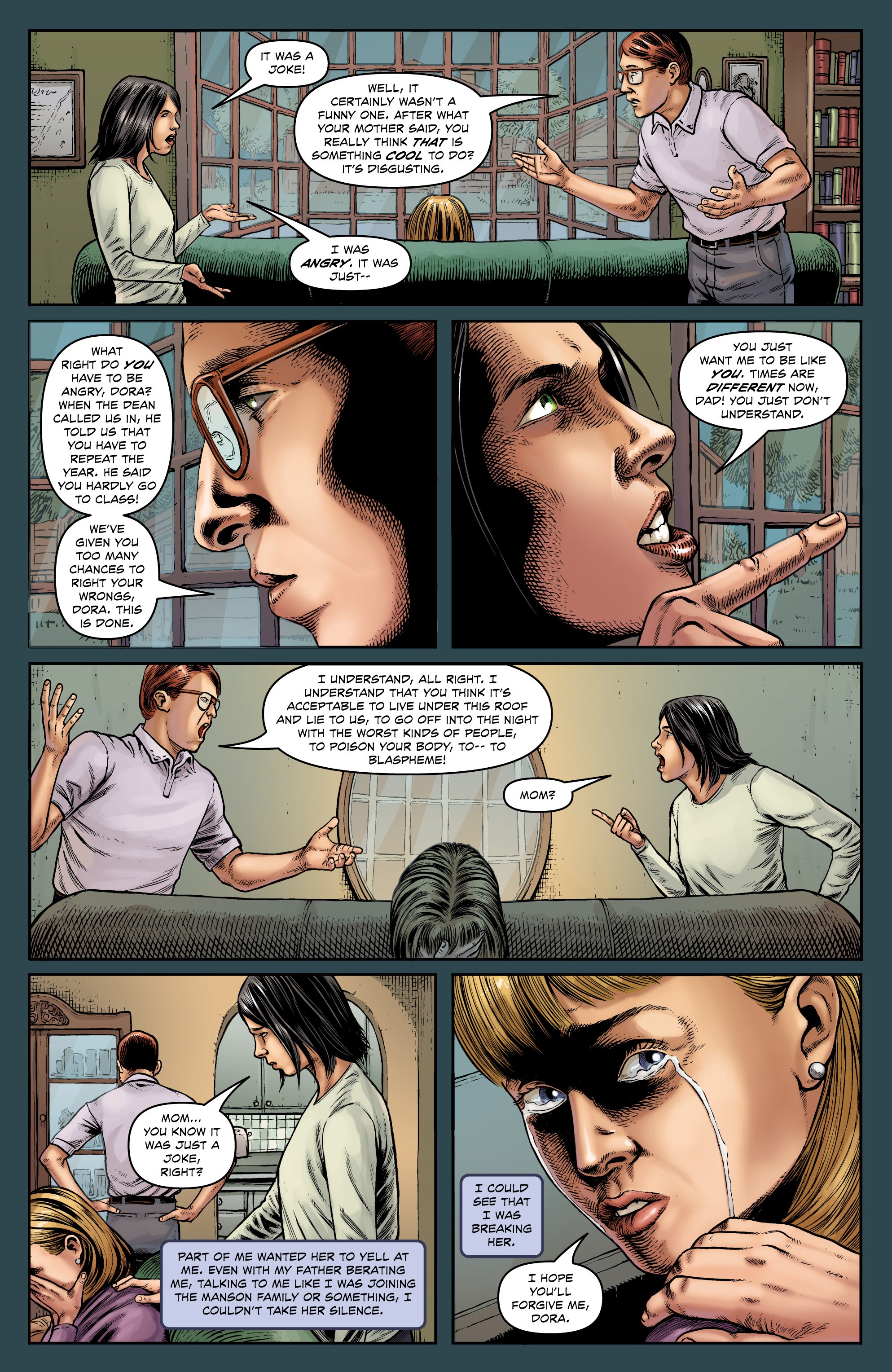 Read online Warrior Nun: Dora comic -  Issue #1 - 18