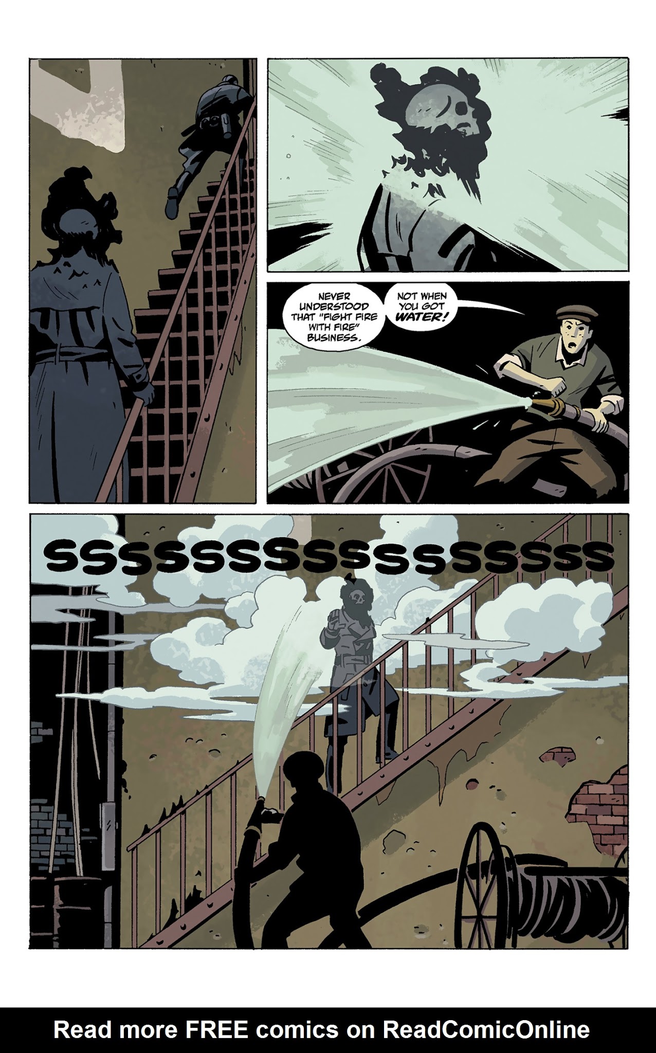 Read online Lobster Johnson: The Burning Hand comic -  Issue #4 - 14