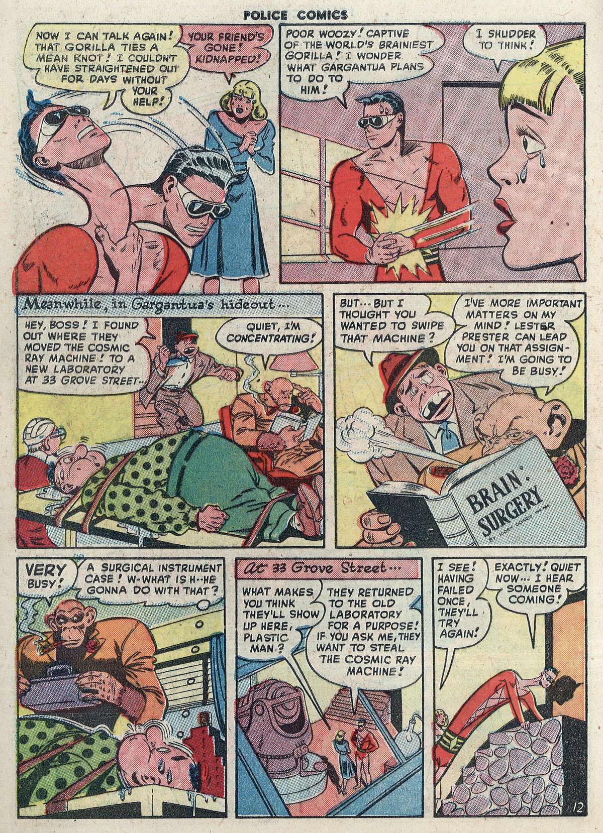 Read online Police Comics comic -  Issue #81 - 14