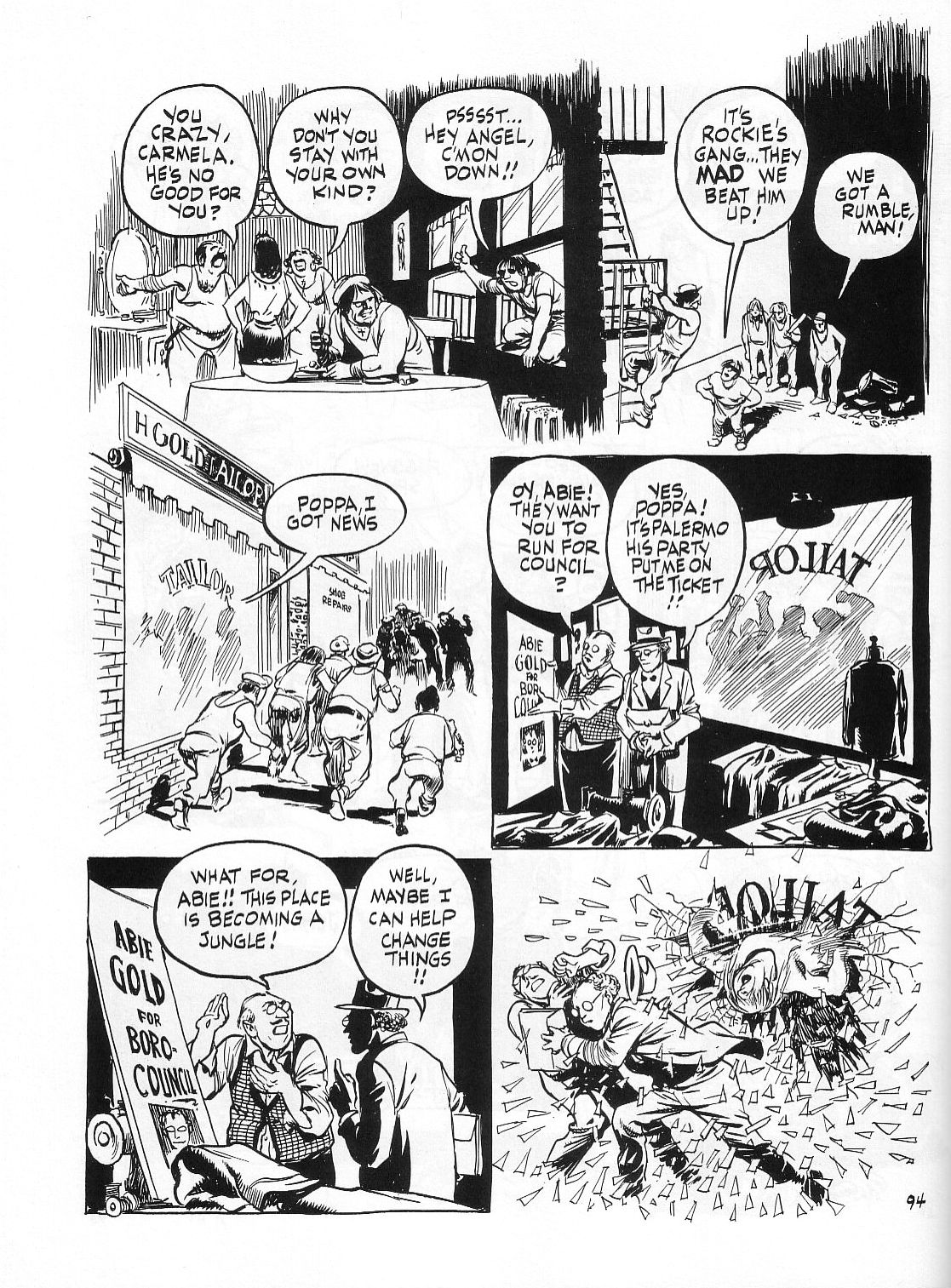 Read online Dropsie Avenue, The Neighborhood comic -  Issue # Full - 96