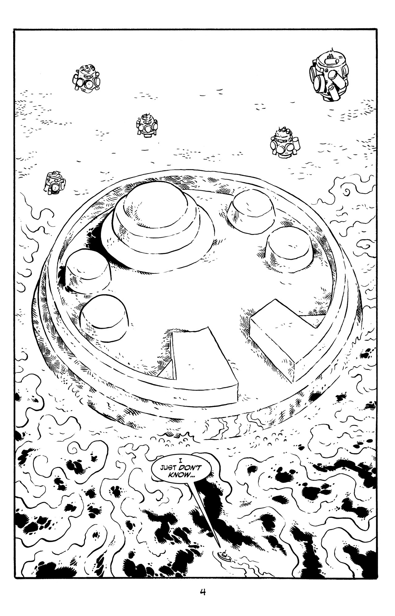 Read online Michelangelo The Third Kind comic -  Issue #1 - 6