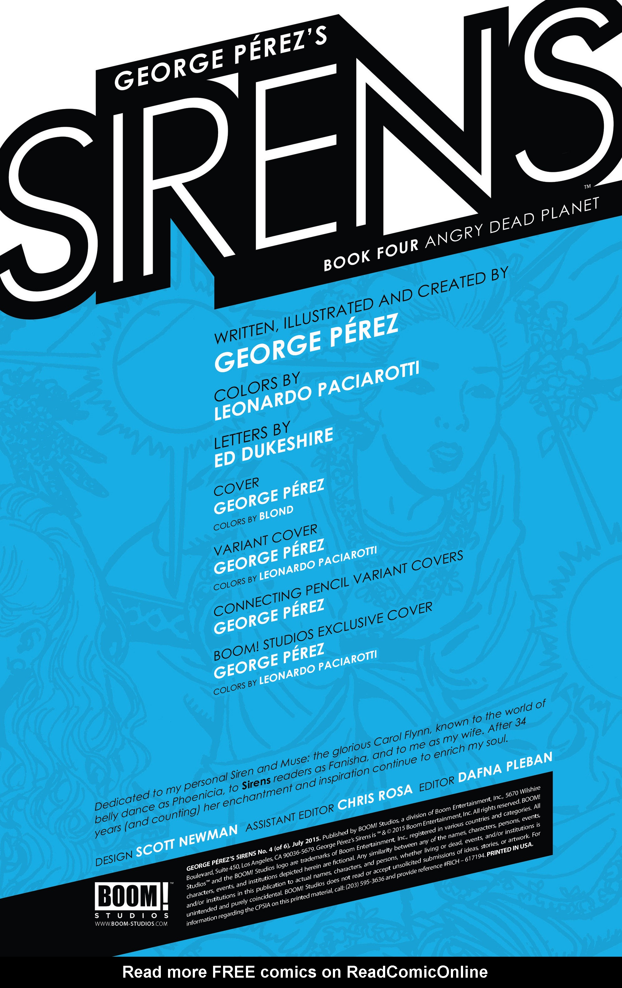 Read online George Pérez's Sirens comic -  Issue #4 - 2