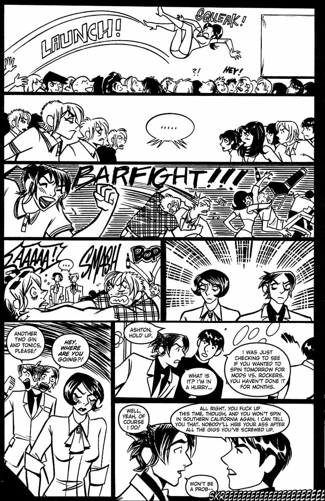 Read online Scooter Girl comic -  Issue #4 - 18