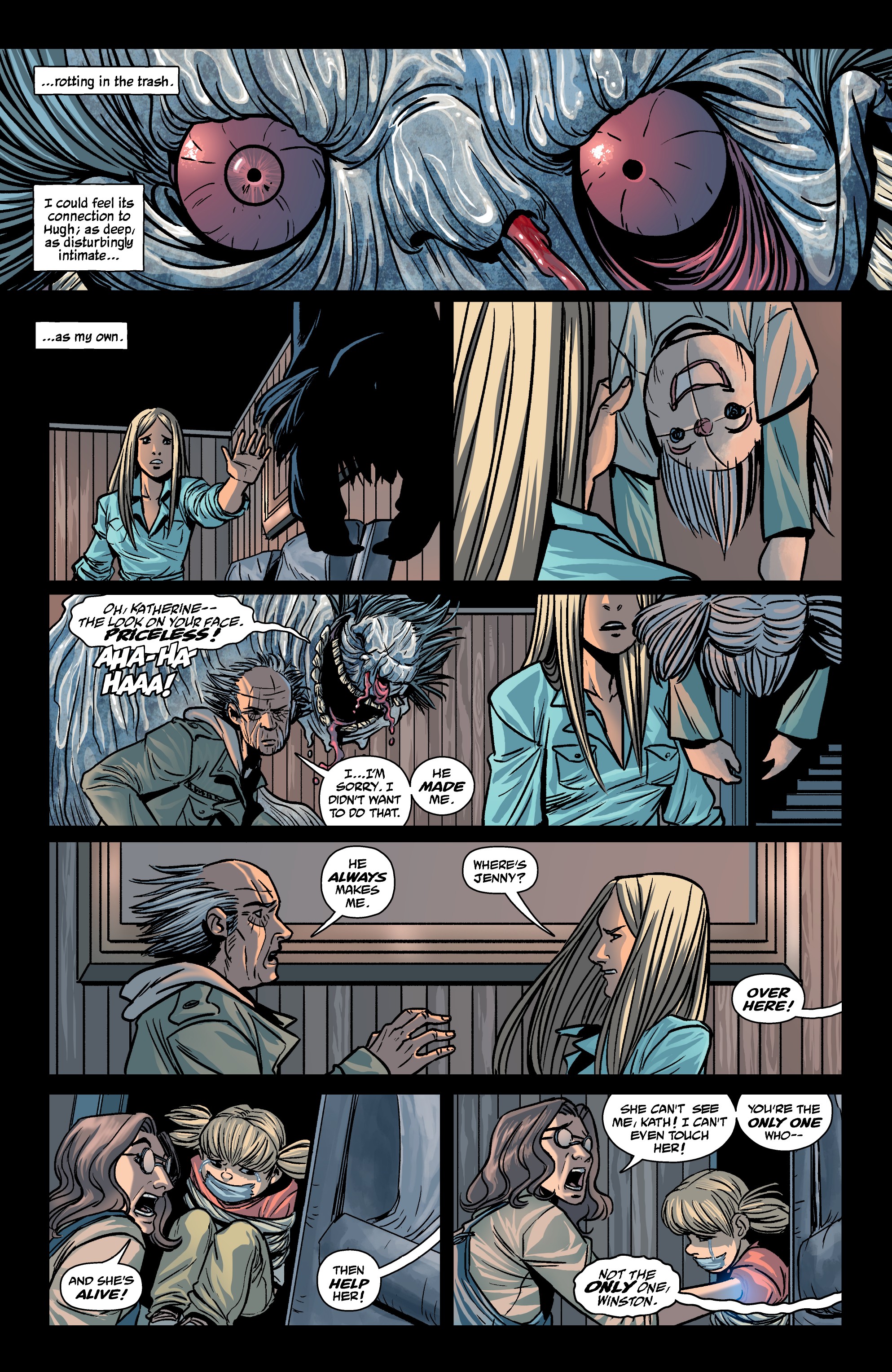 Read online The Girl In The Bay comic -  Issue #4 - 10