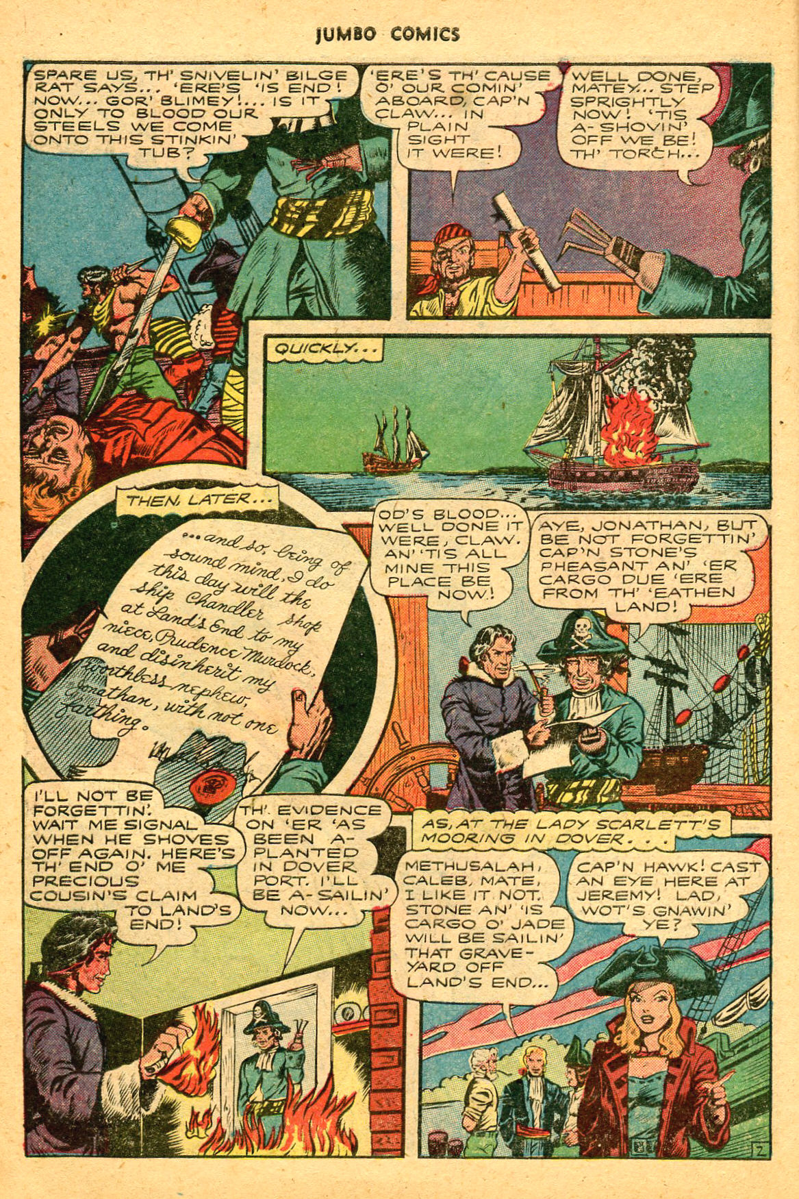 Read online Jumbo Comics comic -  Issue #101 - 15