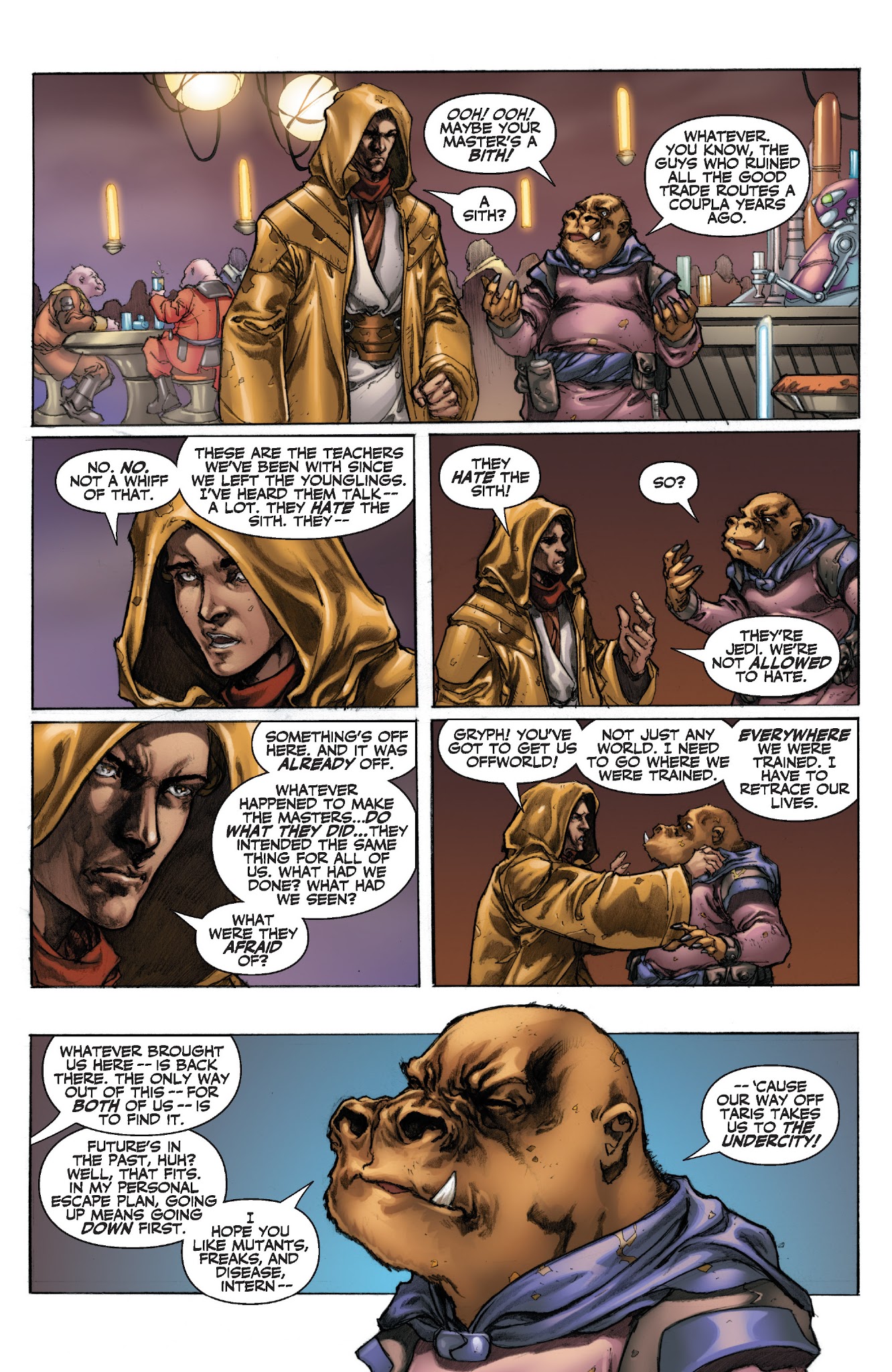 Read online Star Wars Legends: The Old Republic - Epic Collection comic -  Issue # TPB 1 (Part 1) - 63