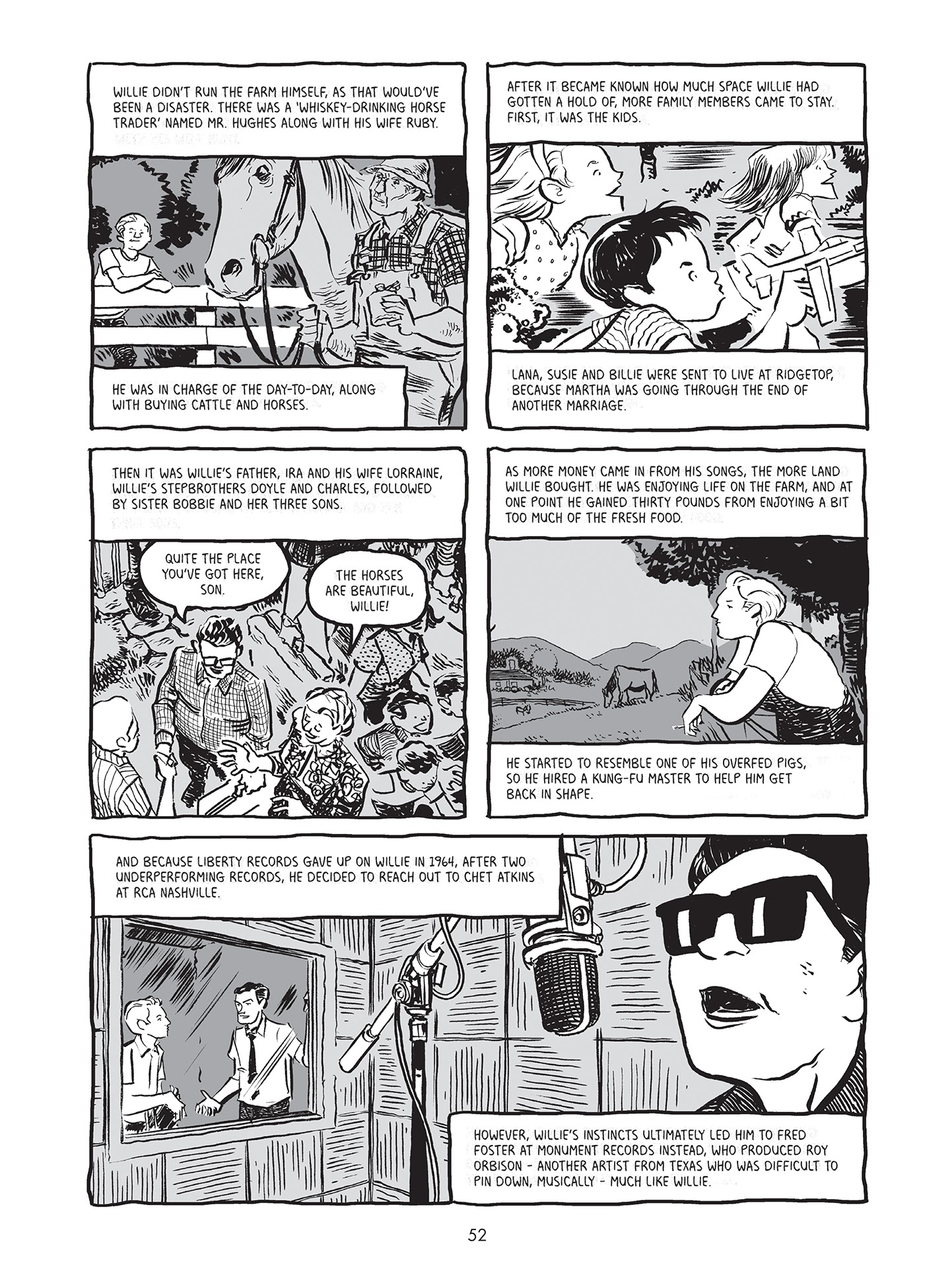 Read online Willie Nelson: A Graphic History comic -  Issue # TPB - 50