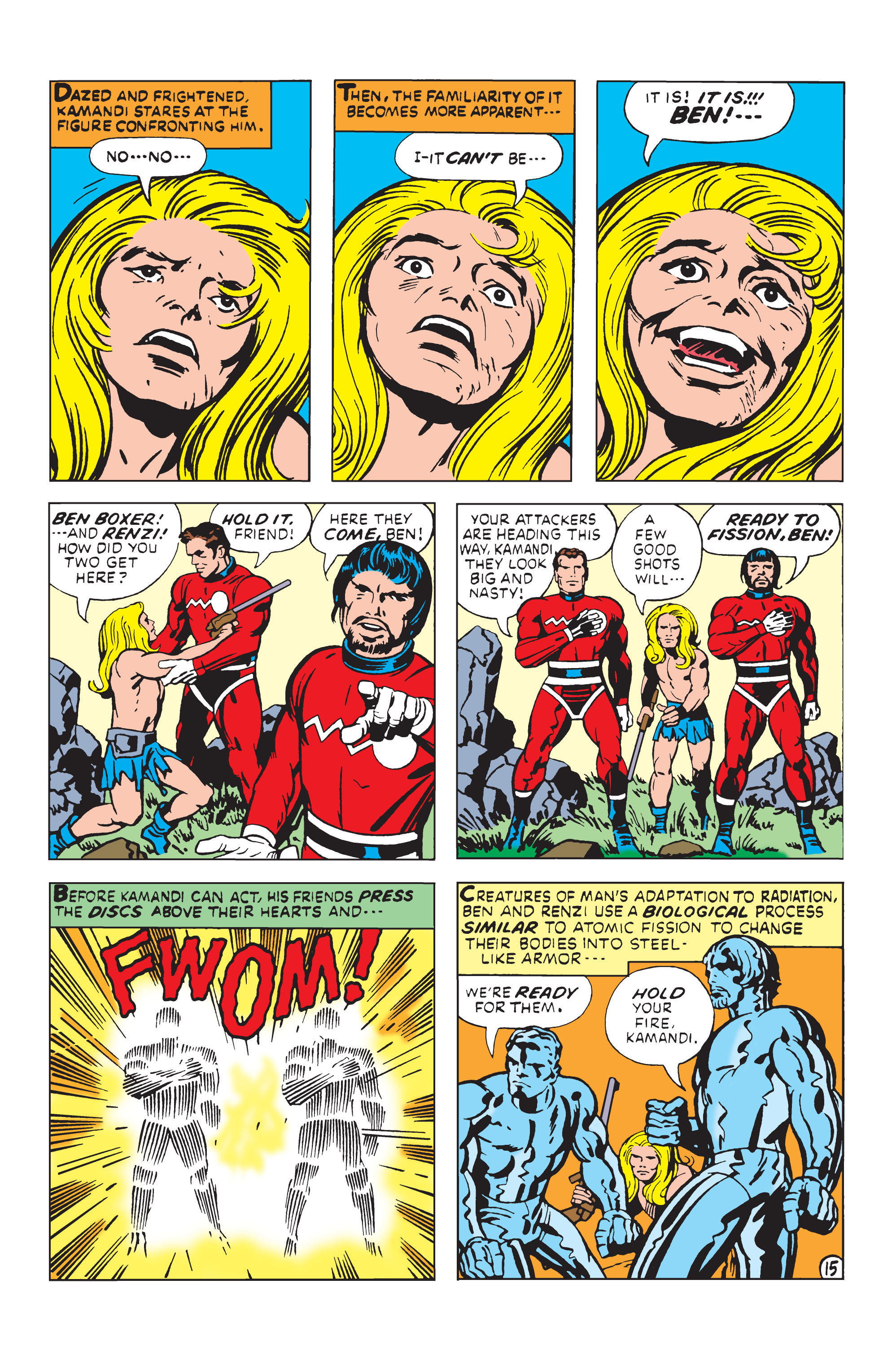 Read online Kamandi, The Last Boy On Earth comic -  Issue #8 - 15