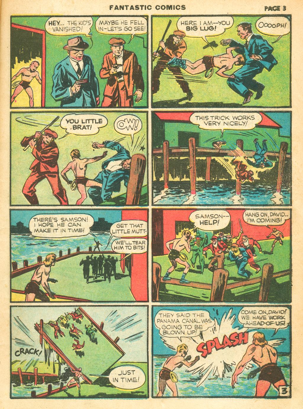 Read online Fantastic Comics comic -  Issue #12 - 5