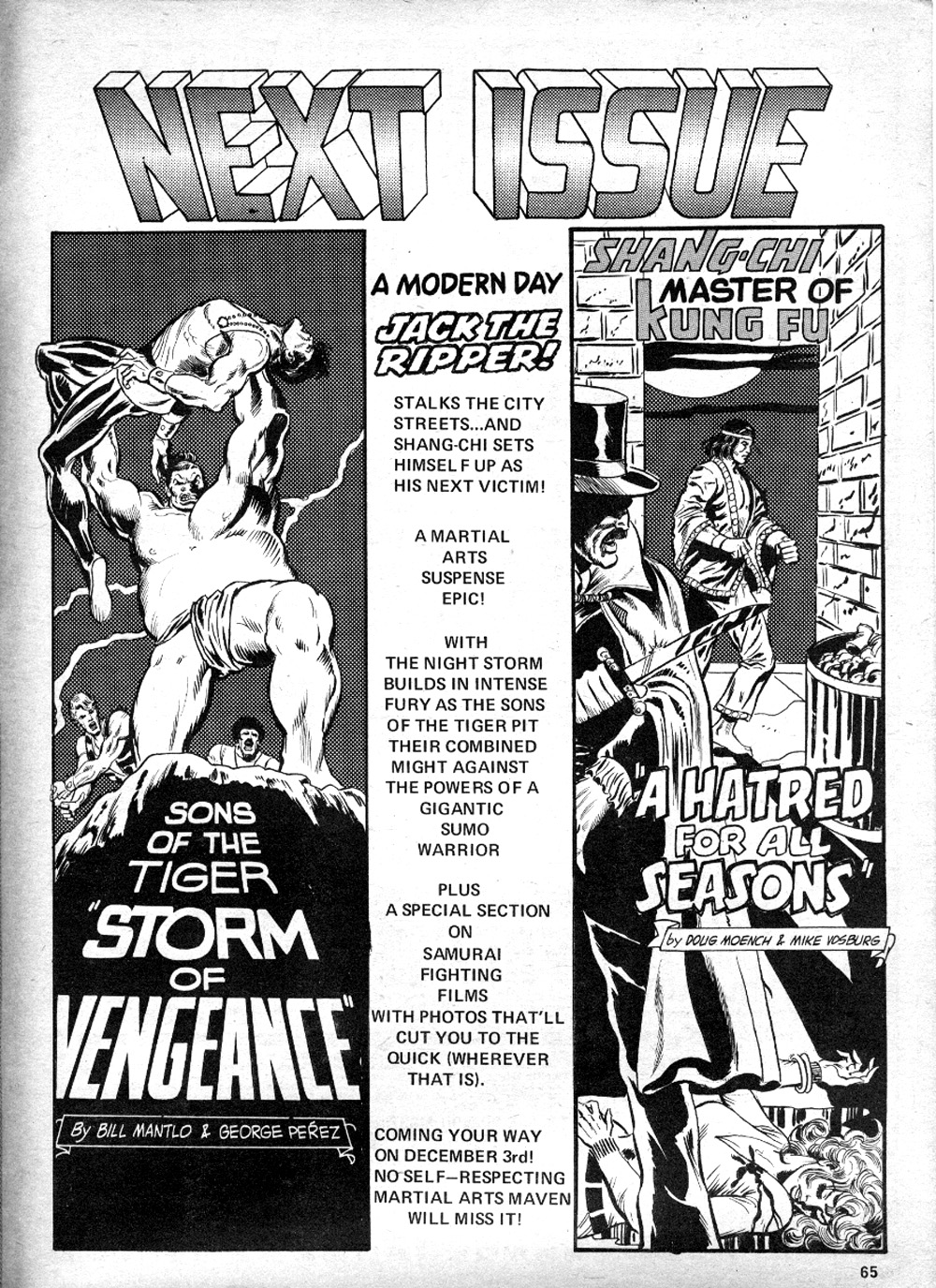 Read online The Deadly Hands of Kung Fu comic -  Issue #7 - 64