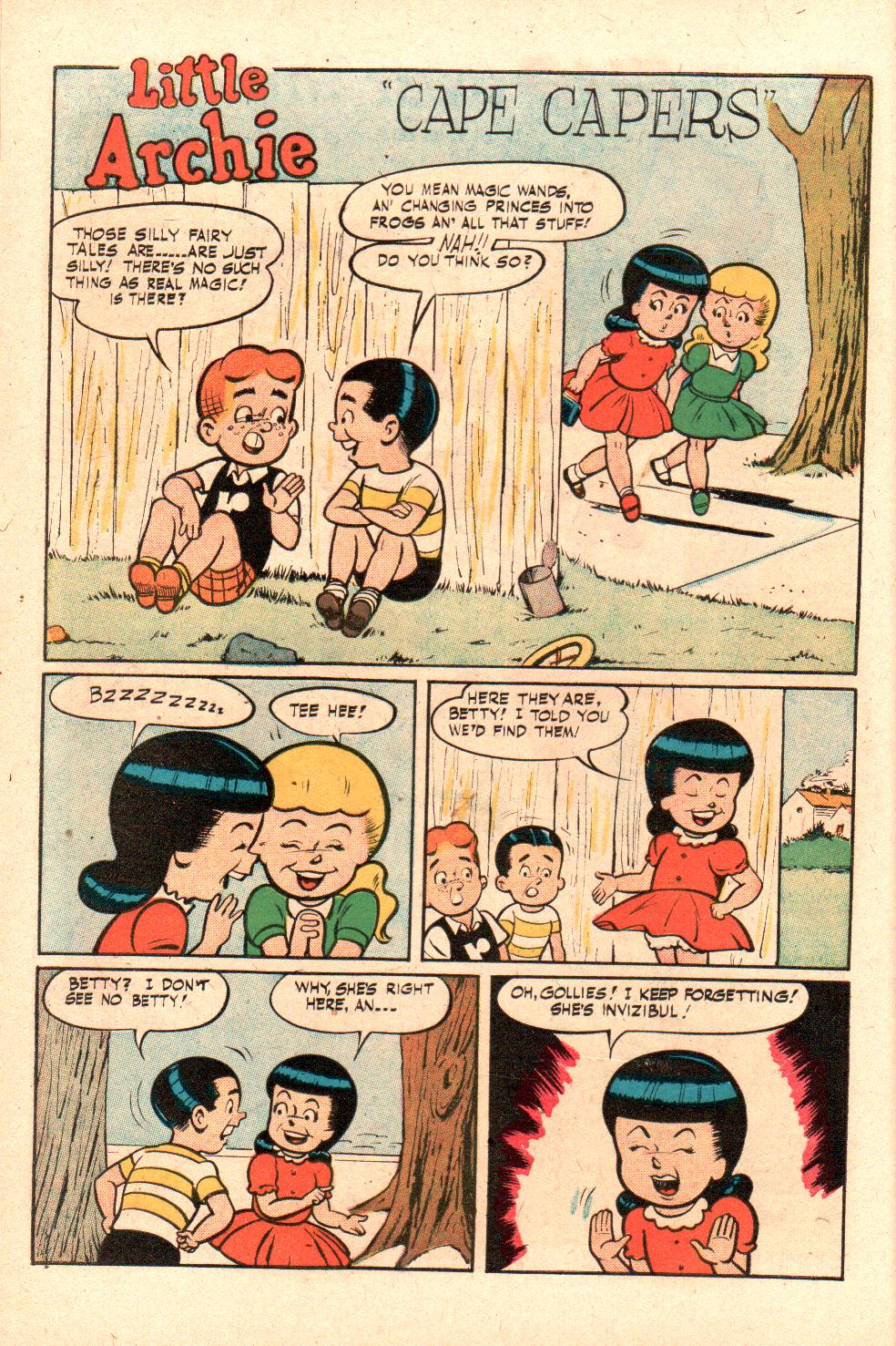 Read online Little Archie (1956) comic -  Issue #7 - 46