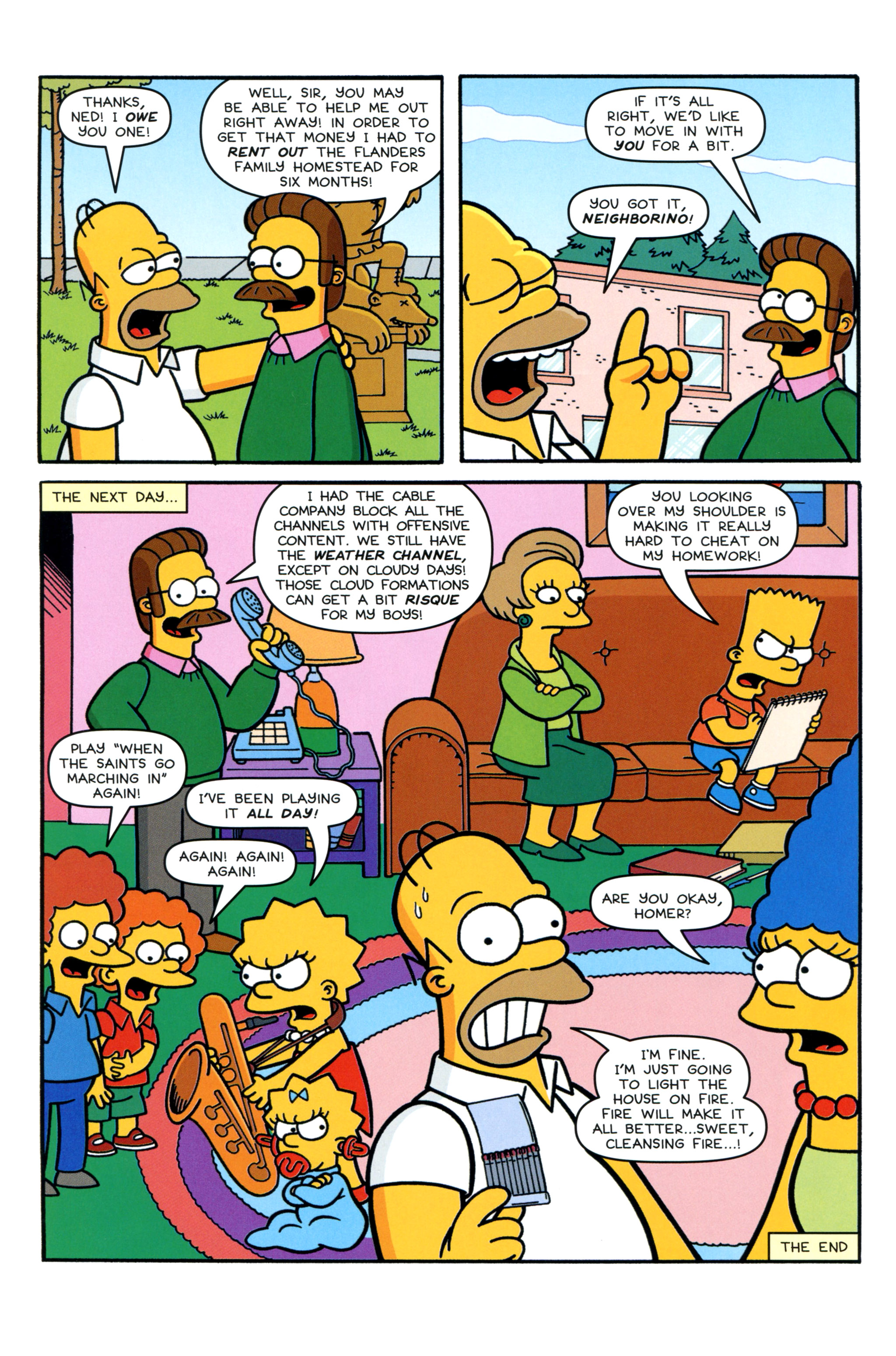 Read online Simpsons Comics comic -  Issue #213 - 24